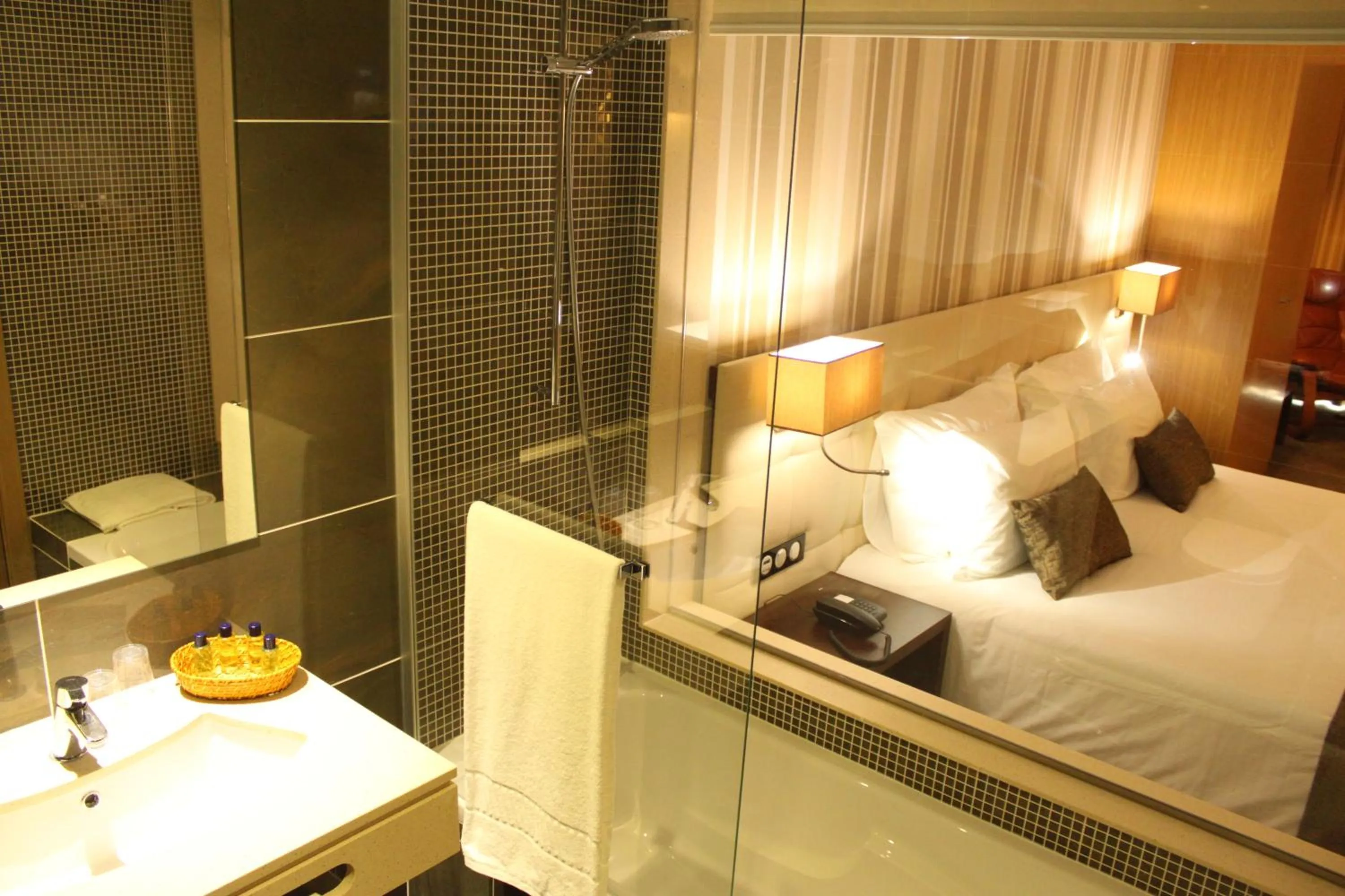 Bed in Hotel O Gato & Spa