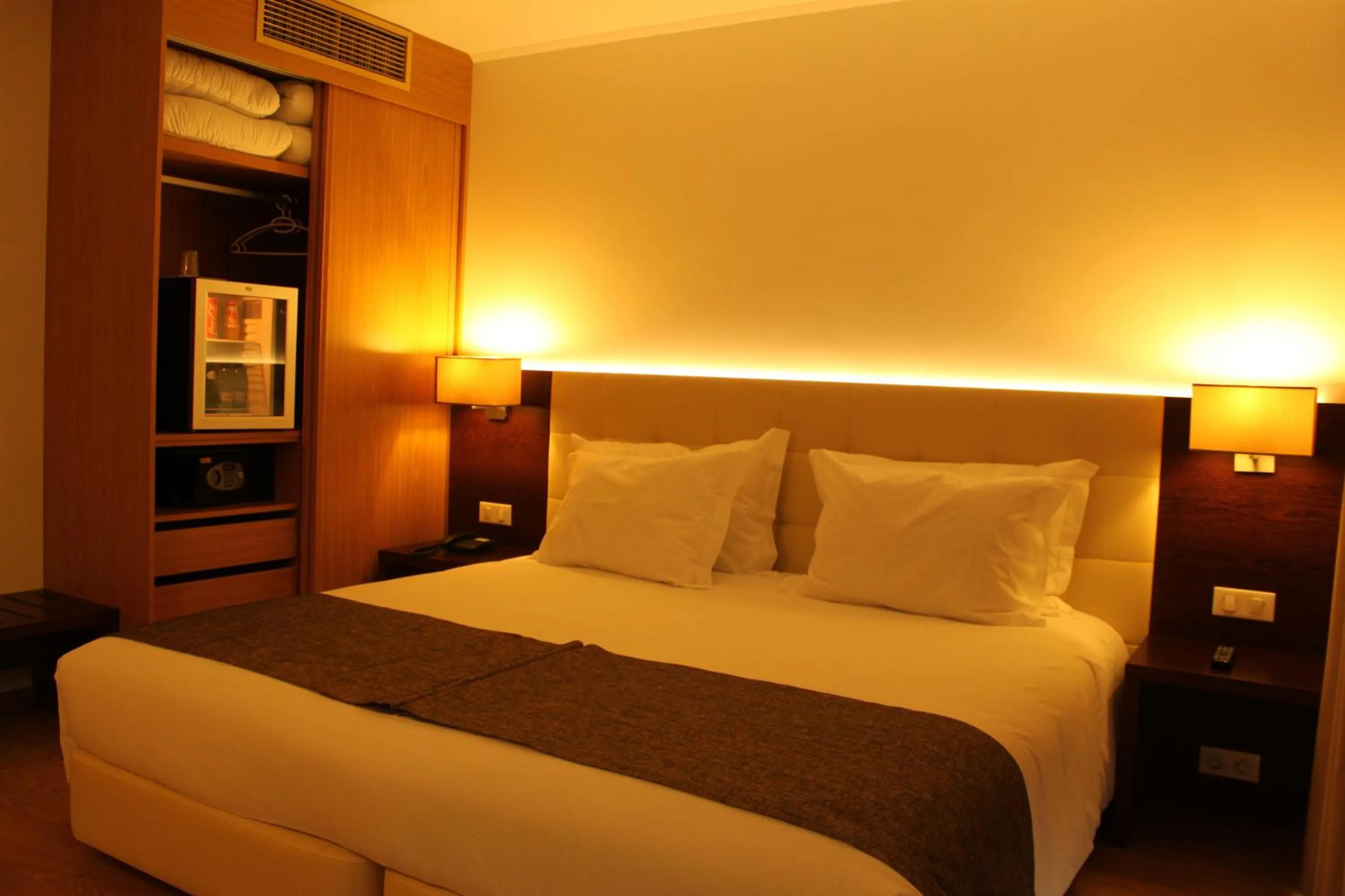 Bed in Hotel O Gato & Spa