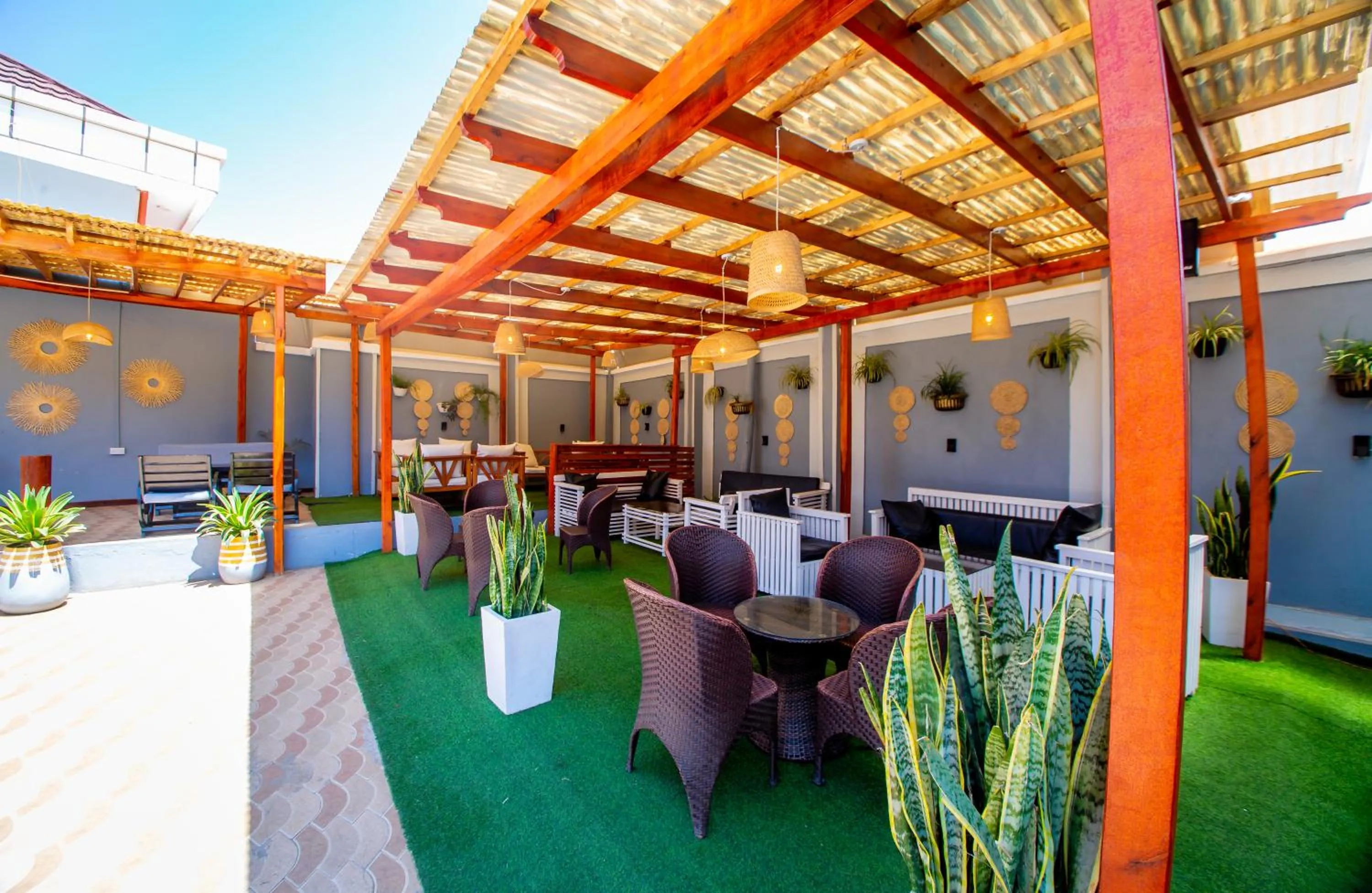 Seating area in Mount Royal Villa