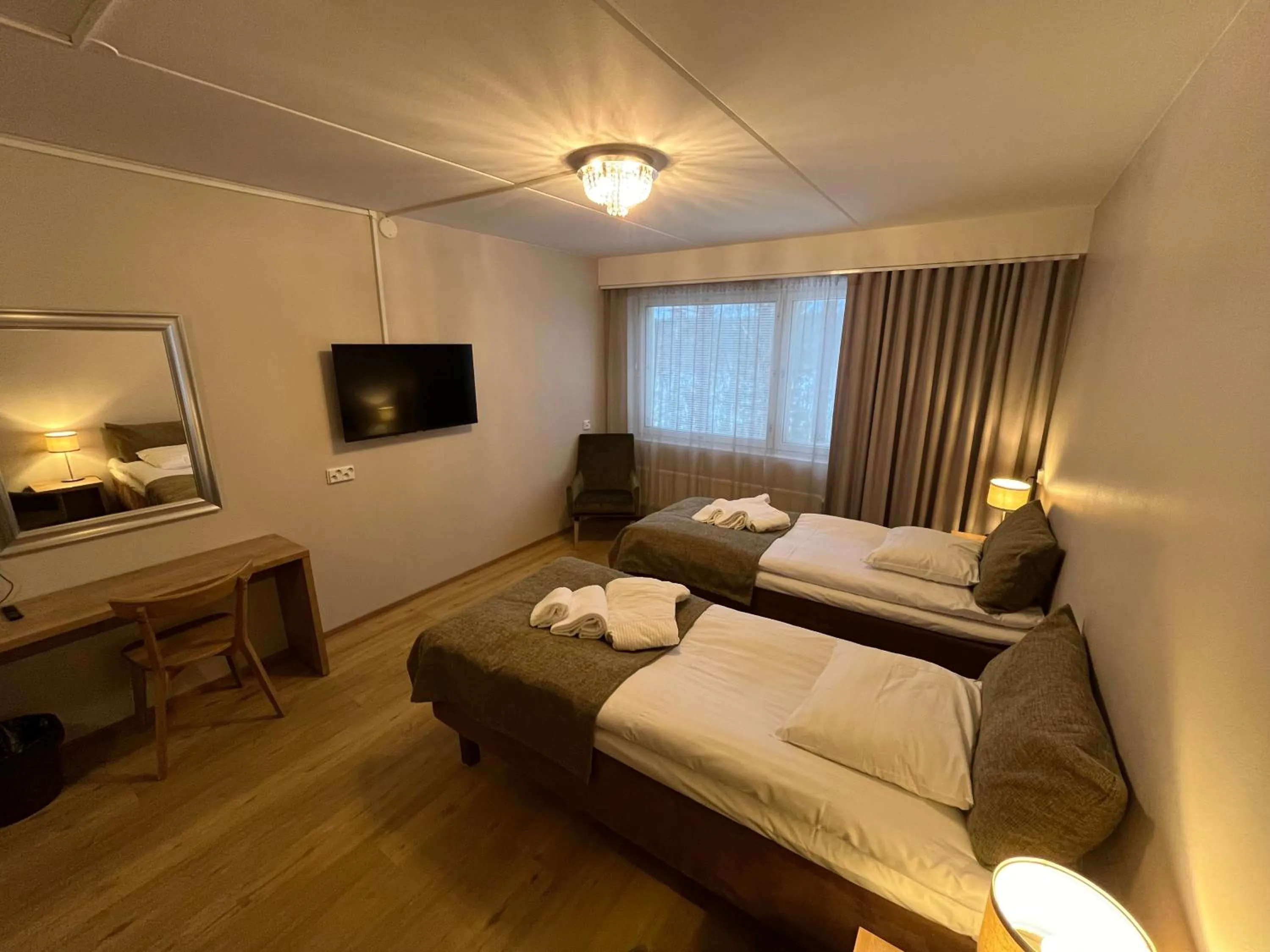 Bedroom, Bed in Backbyn Kartano