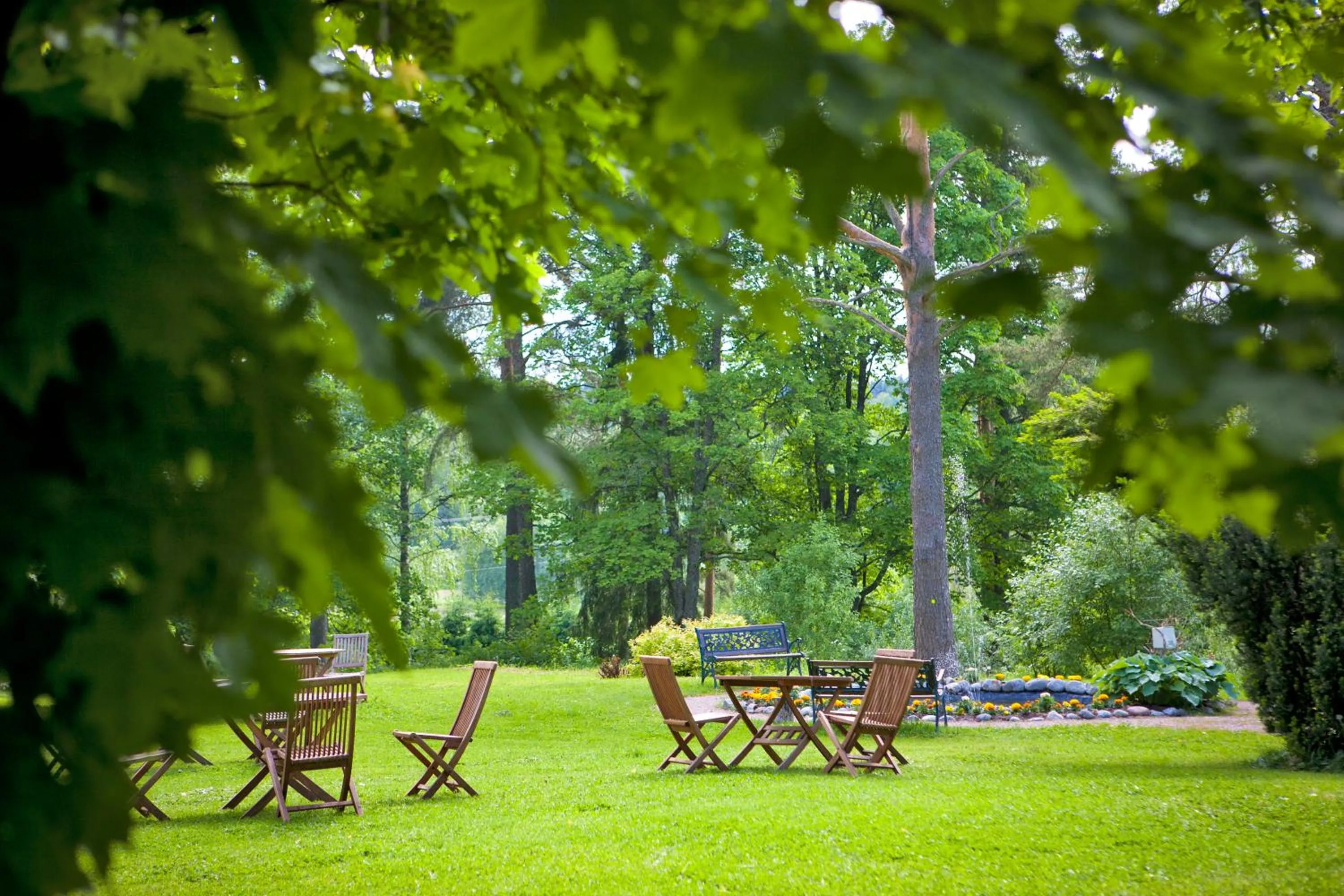 Garden in Backbyn Kartano