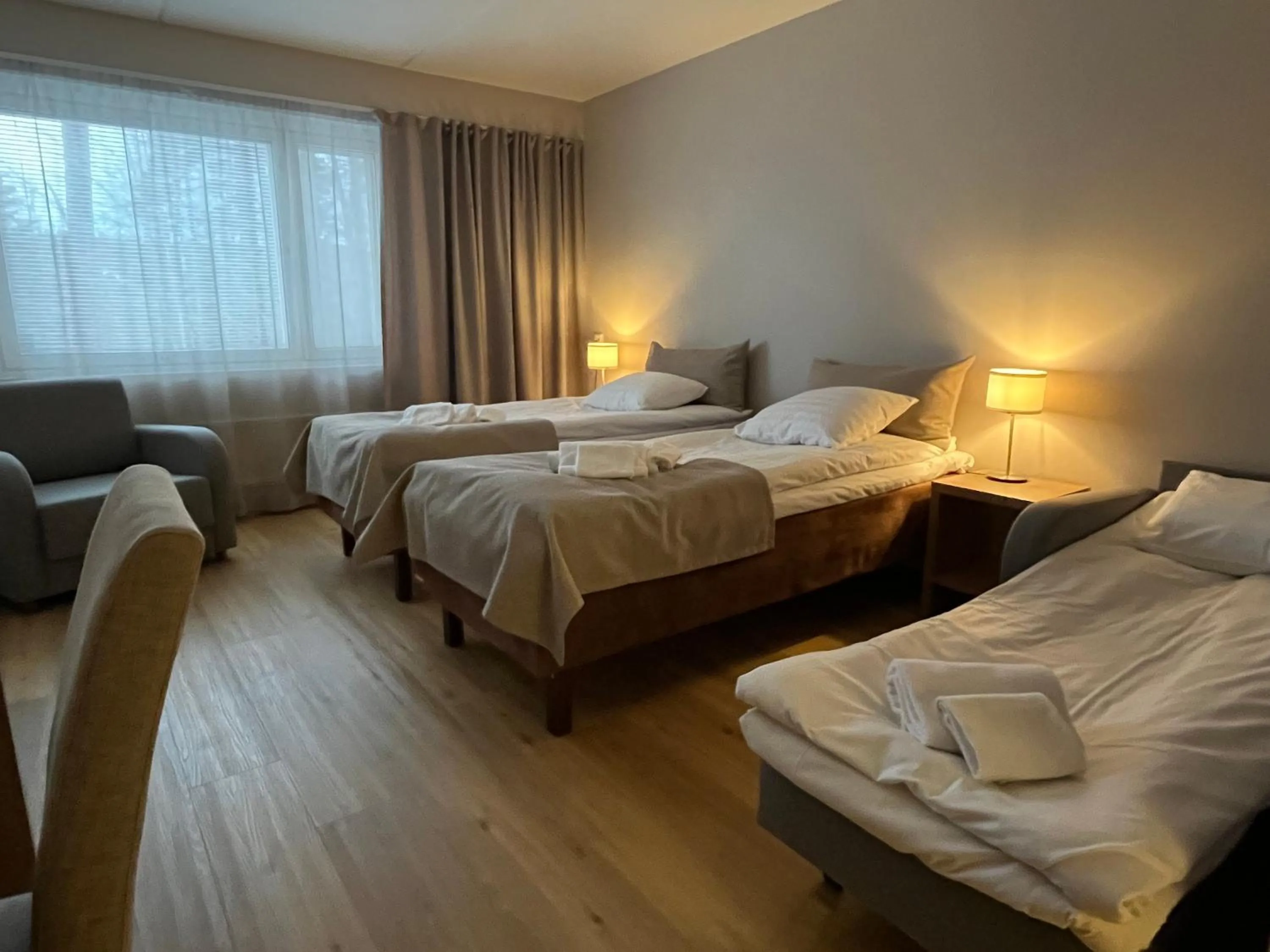 Bedroom, Bed in Backbyn Kartano