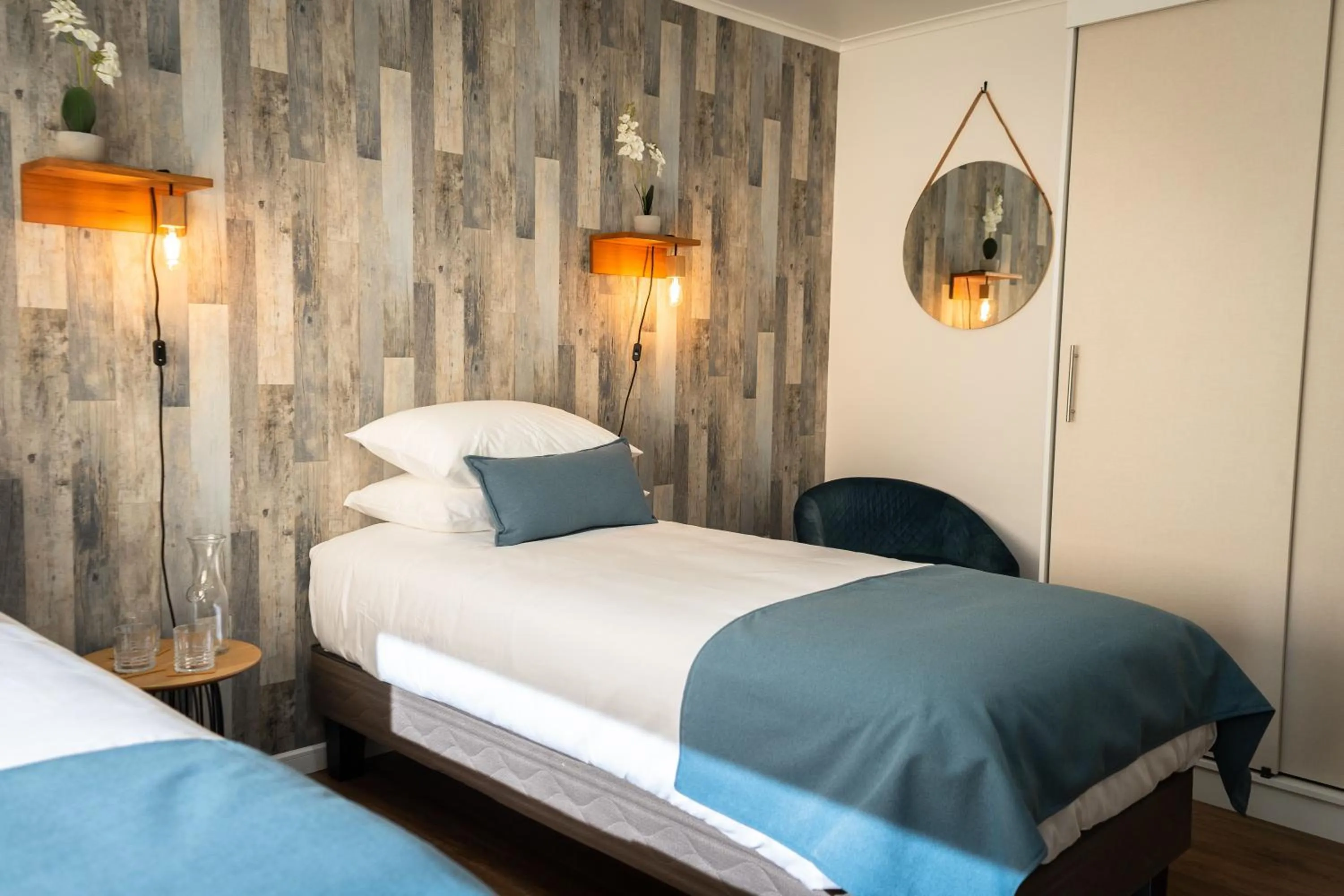 Bed in Hotel Boutique Restaurant Kran Kreen