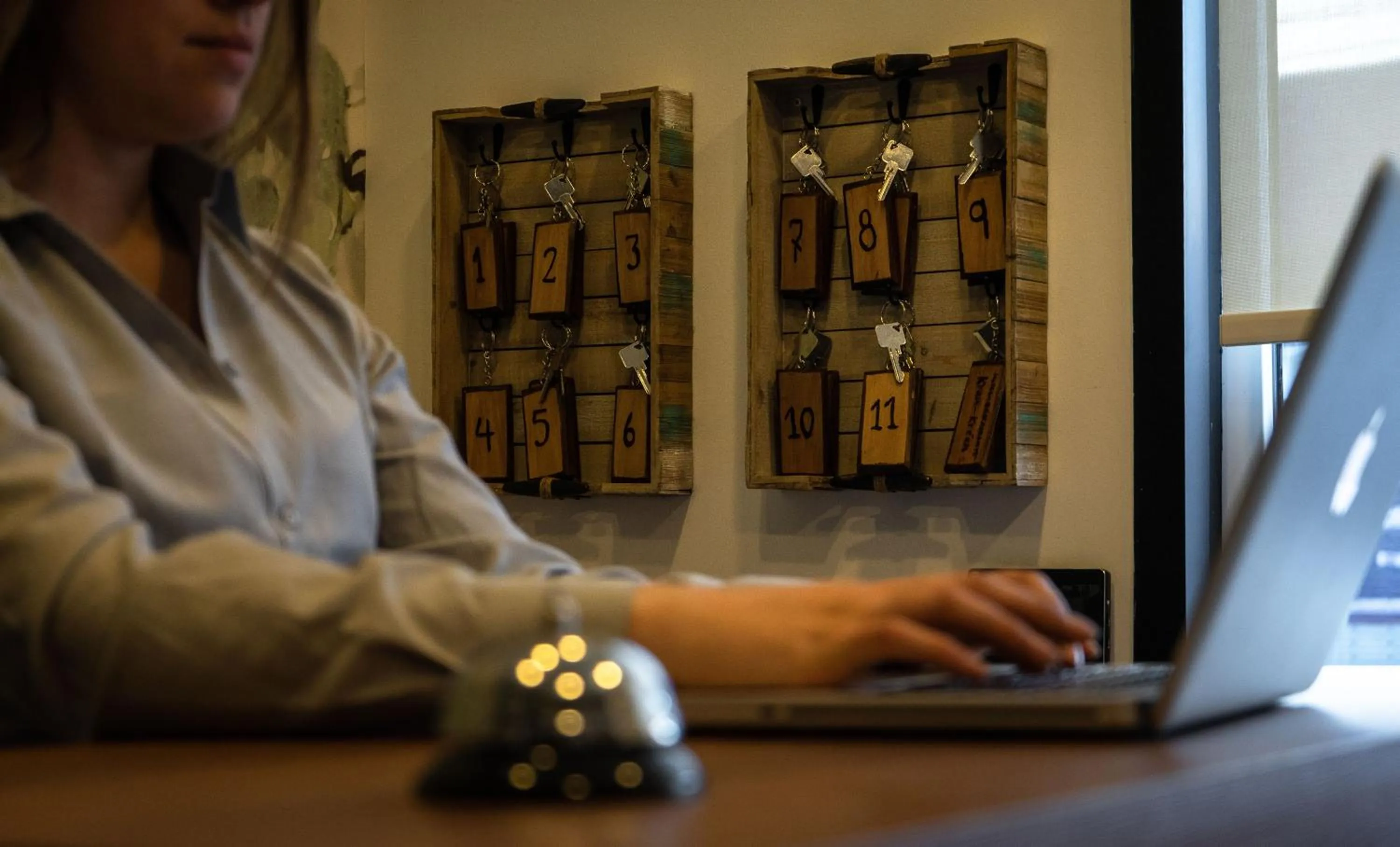 Lobby or reception in Hotel Boutique Restaurant Kran Kreen