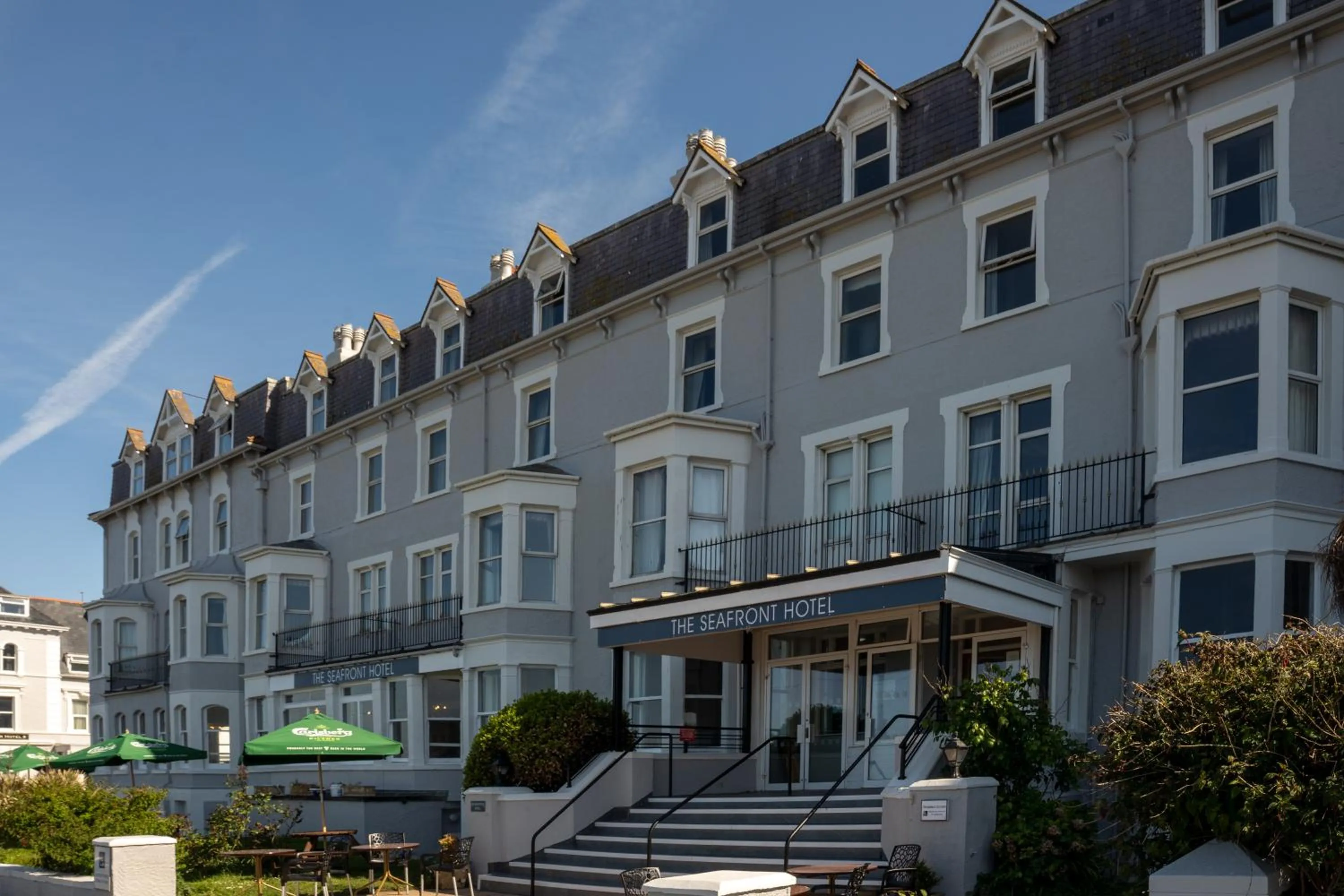 Property building in The Seafront Hotel by Compass Hospitality