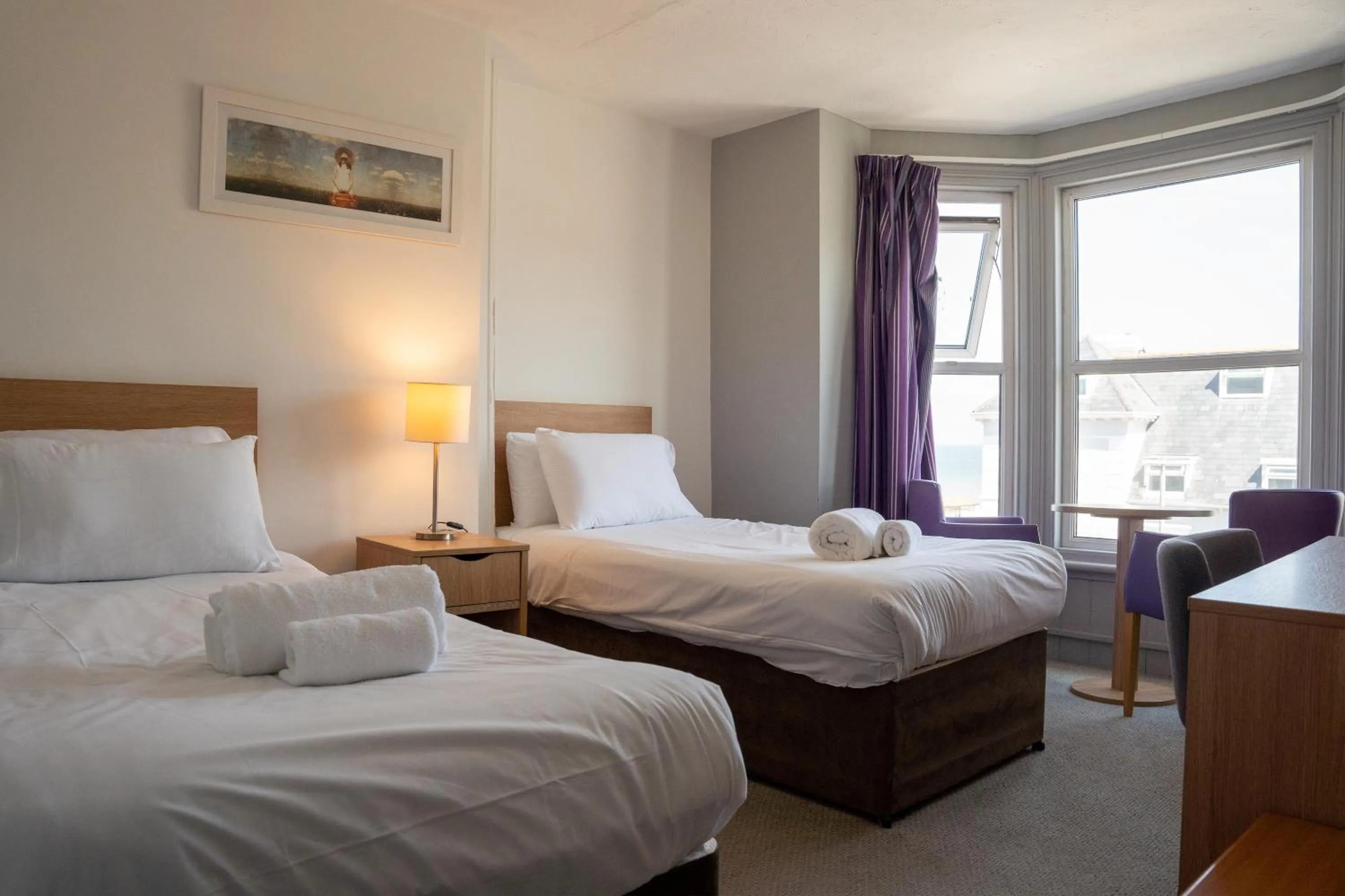 Bed in The Seafront Hotel by Compass Hospitality
