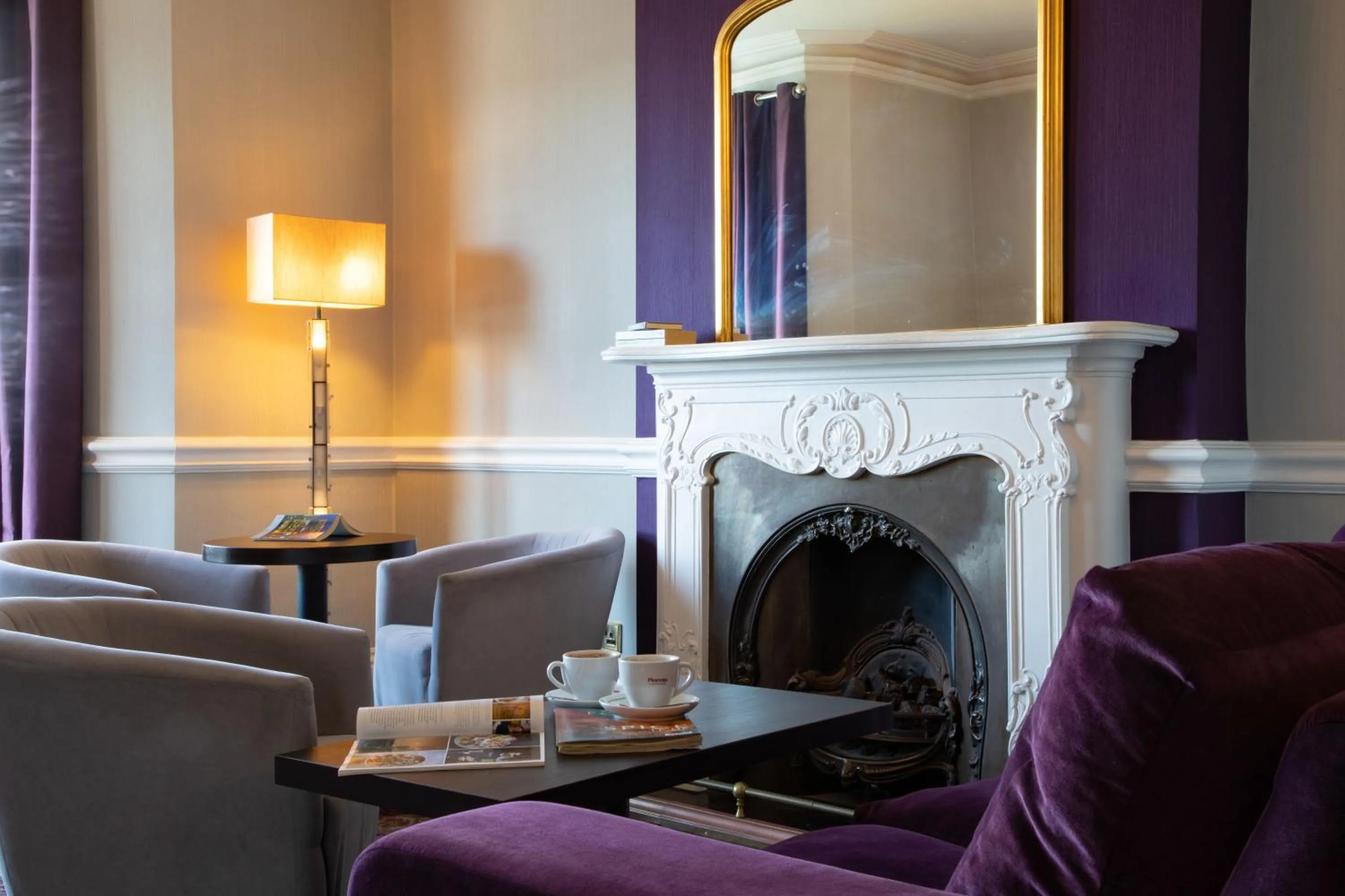 Seating area in The County Hotel