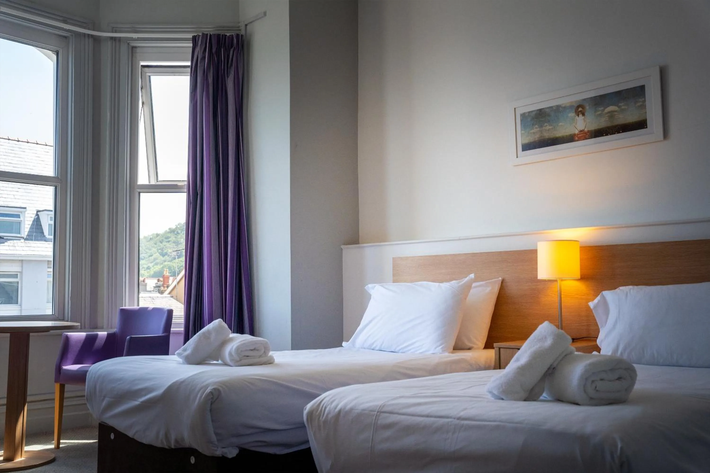 Bed in The Seafront Hotel by Compass Hospitality