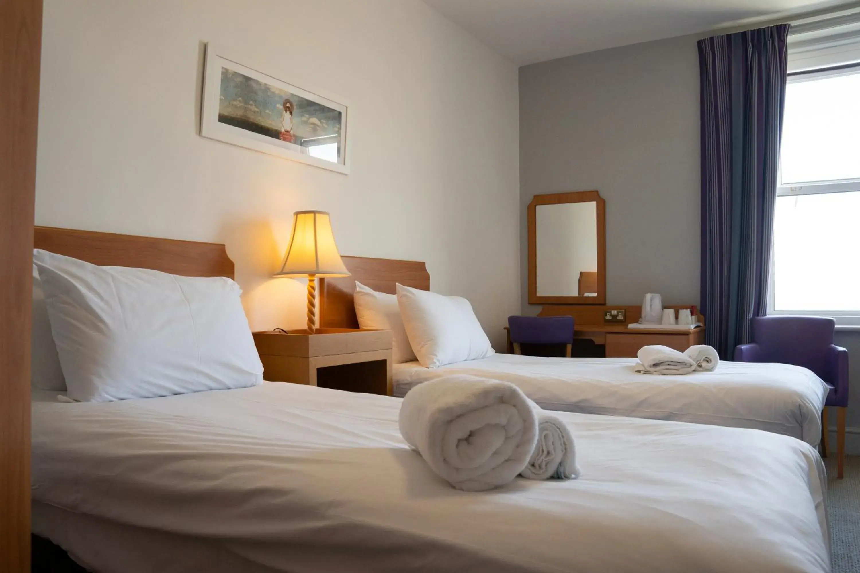 Twin Room in The Seafront Hotel by Compass Hospitality Twin Room in The Seafront Hotel by Compass Hospitality