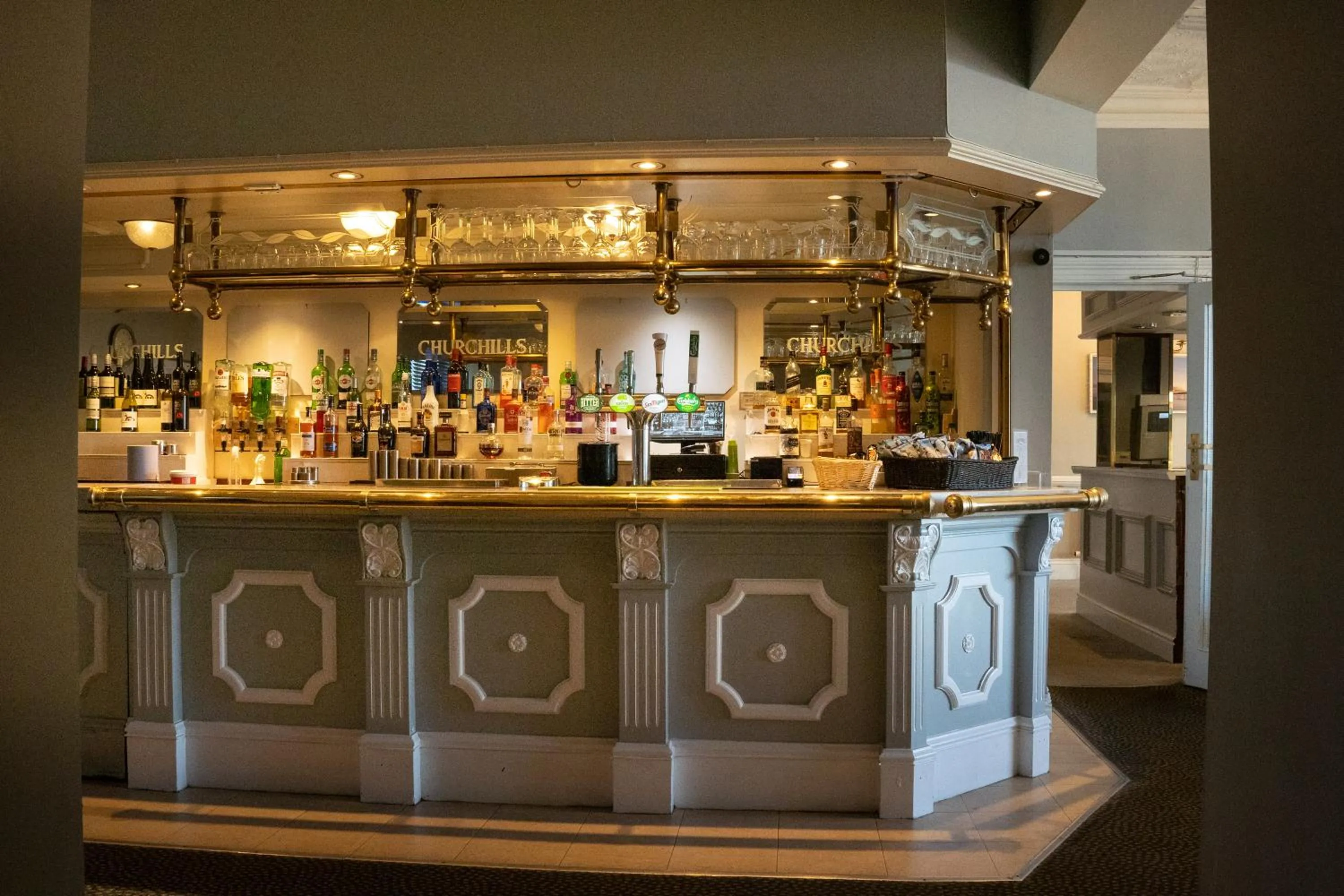 Lounge or bar in The Seafront Hotel by Compass Hospitality