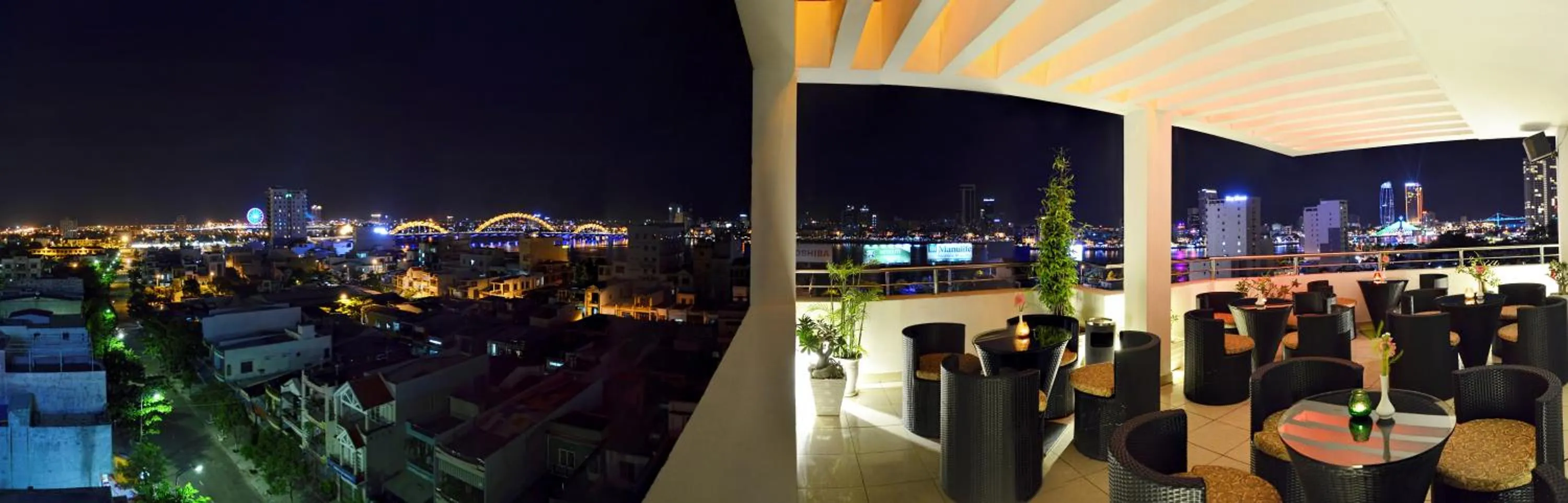 Dining area in D&C Hotel