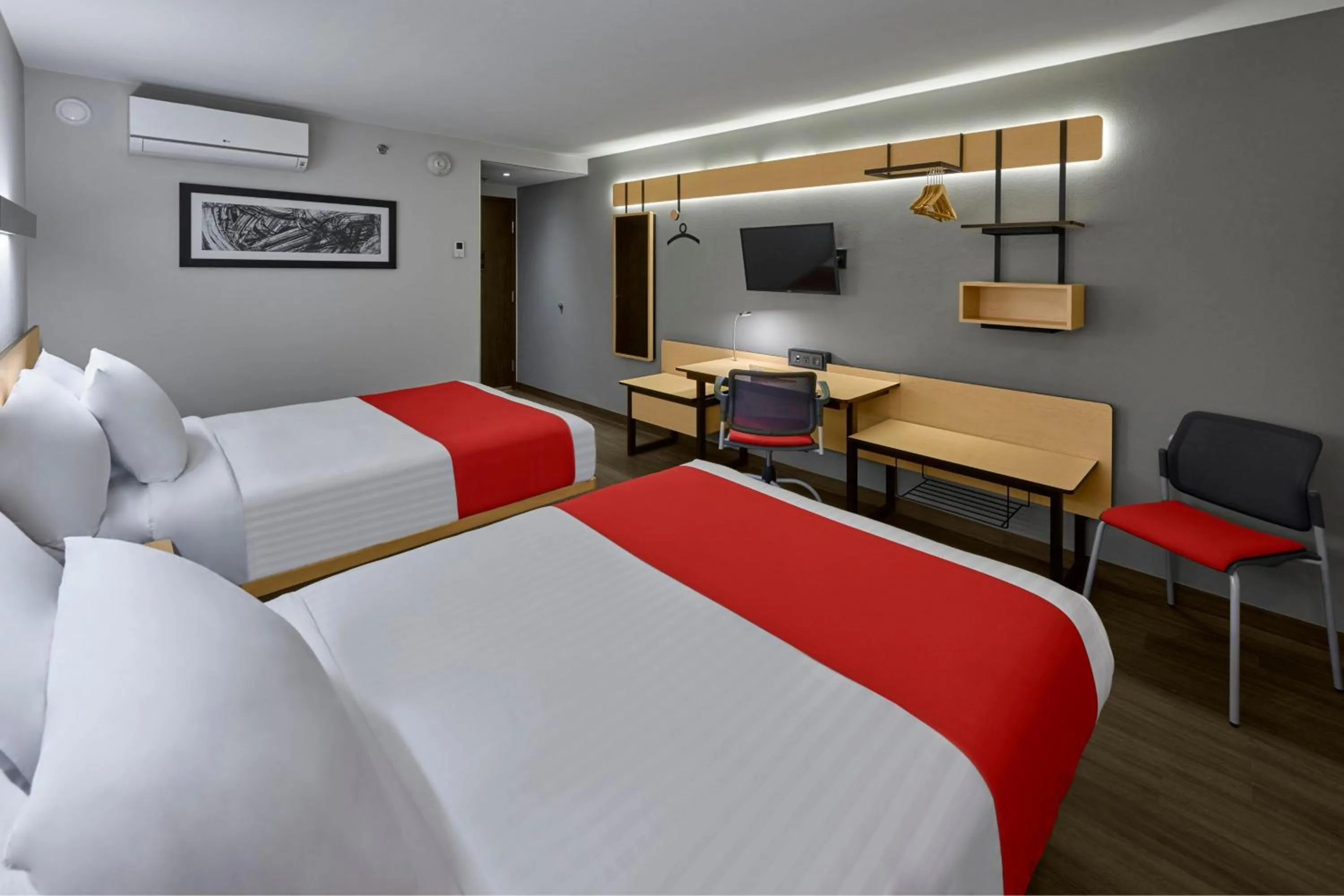 Bedroom, Bed in City Express by Marriott Guaymas