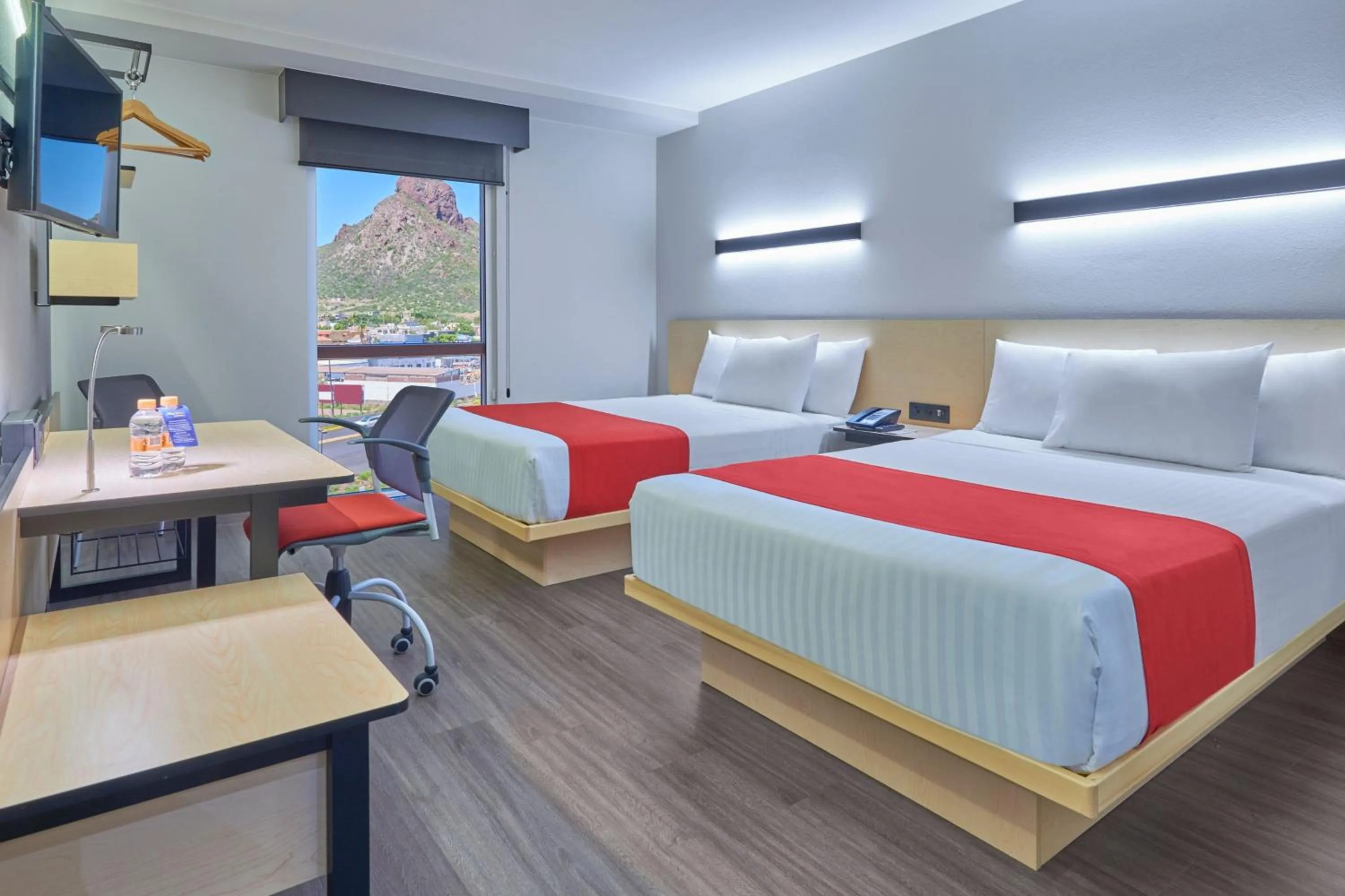 Bedroom, Bed in City Express by Marriott Guaymas