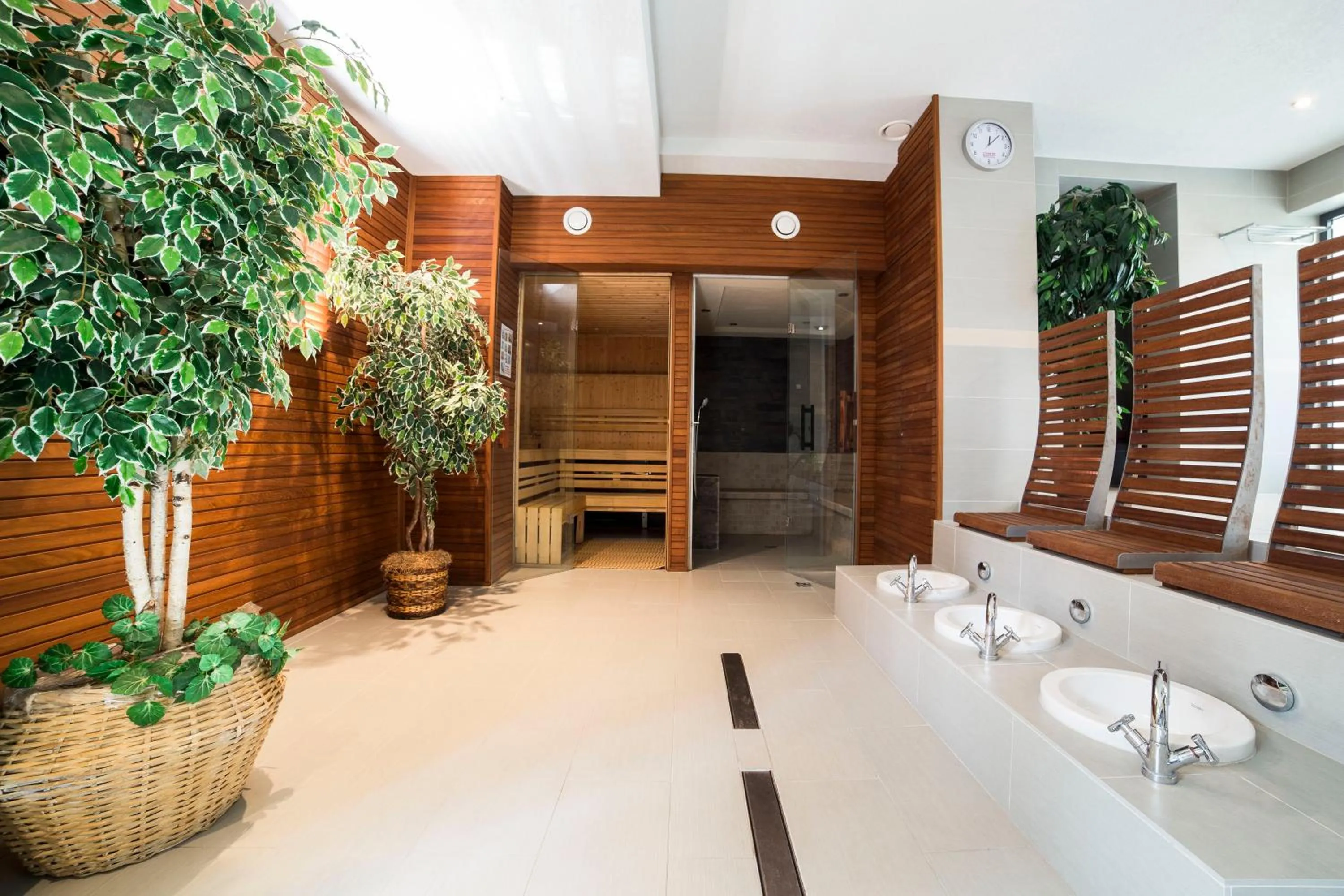 Sauna in Atrium Apartamenty