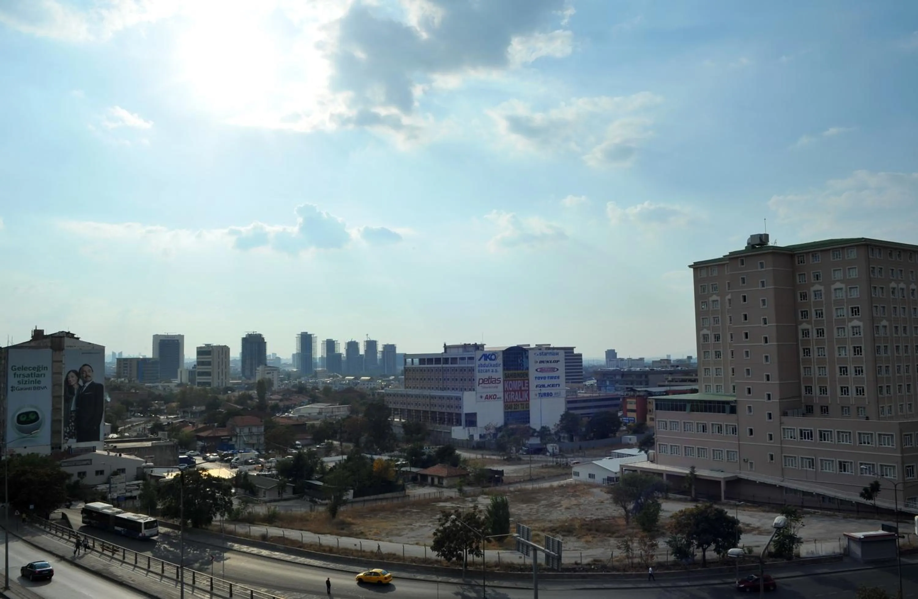 City view in Lion City Hotel Ankara