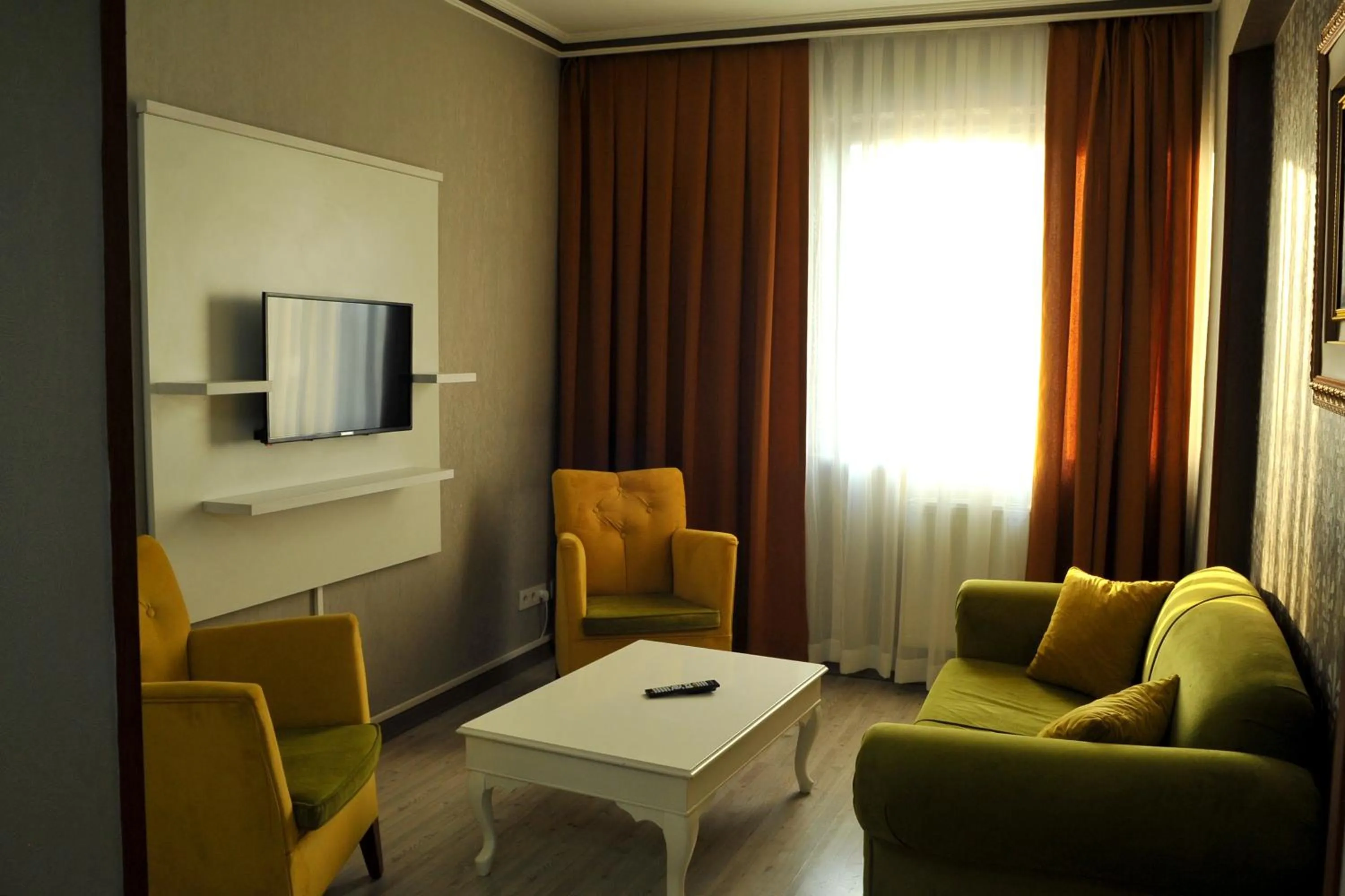 Living room in Lion City Hotel Ankara