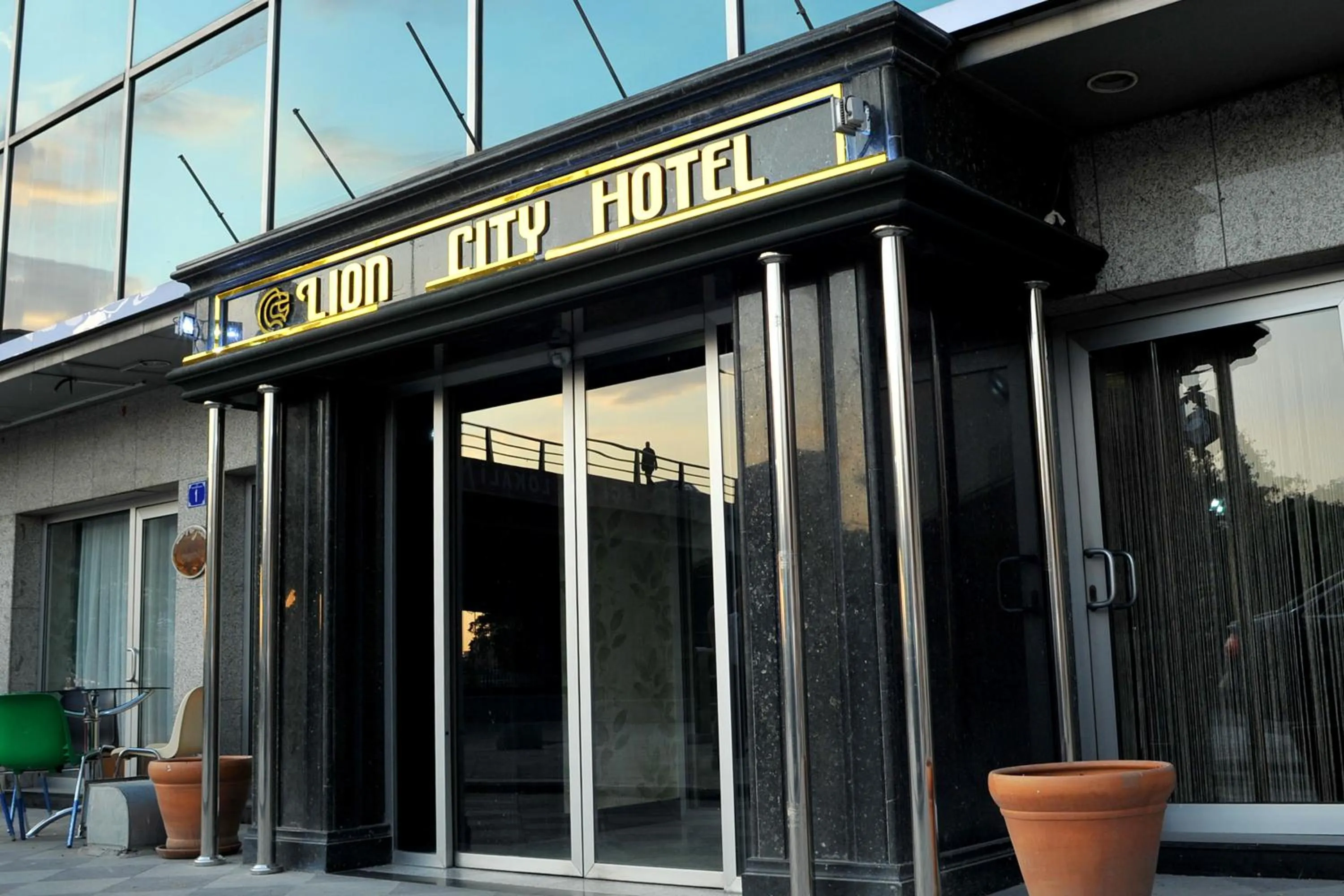 Facade/entrance in Lion City Hotel Ankara