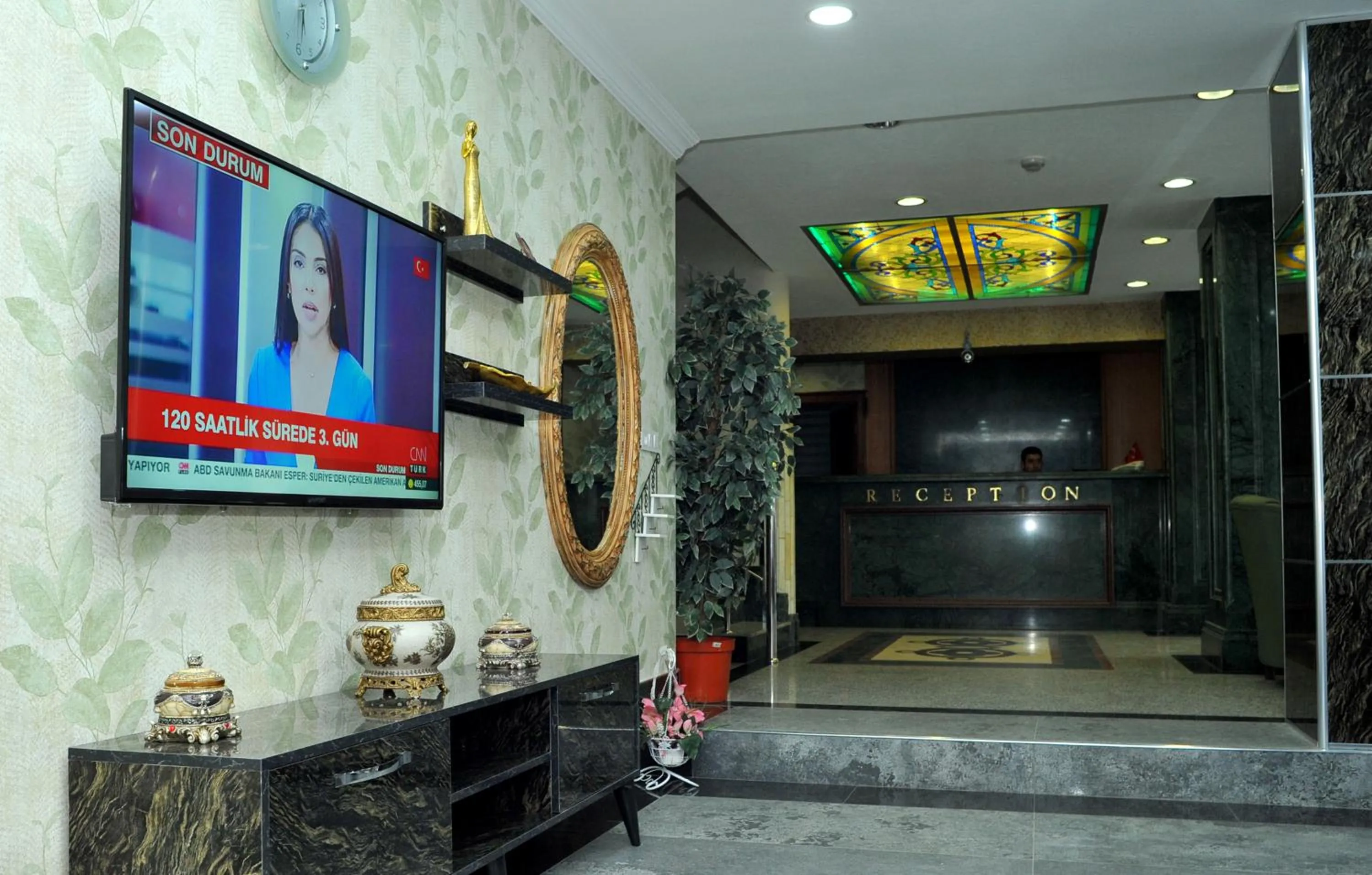 Lobby or reception in Lion City Hotel Ankara