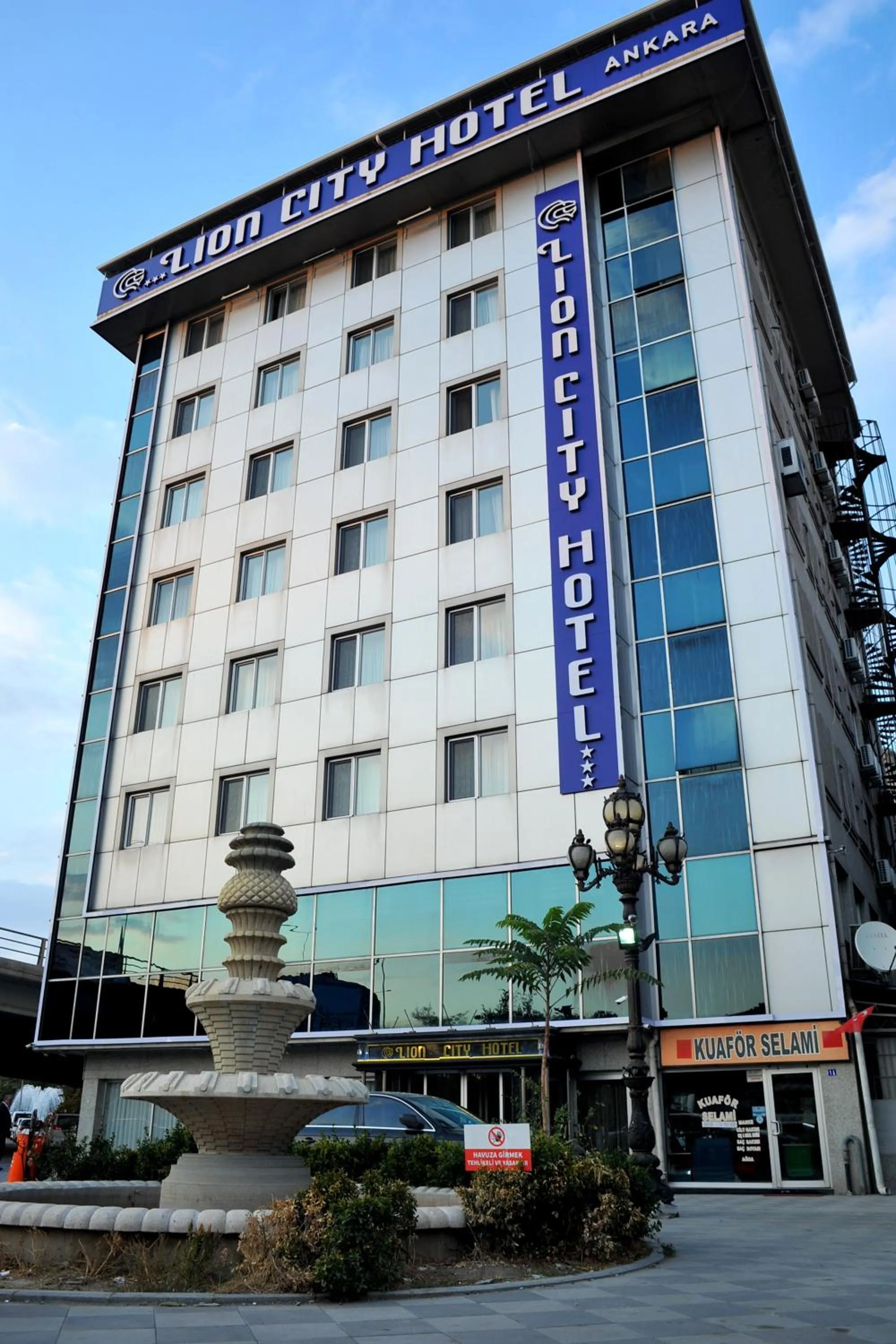 Facade/entrance in Lion City Hotel Ankara