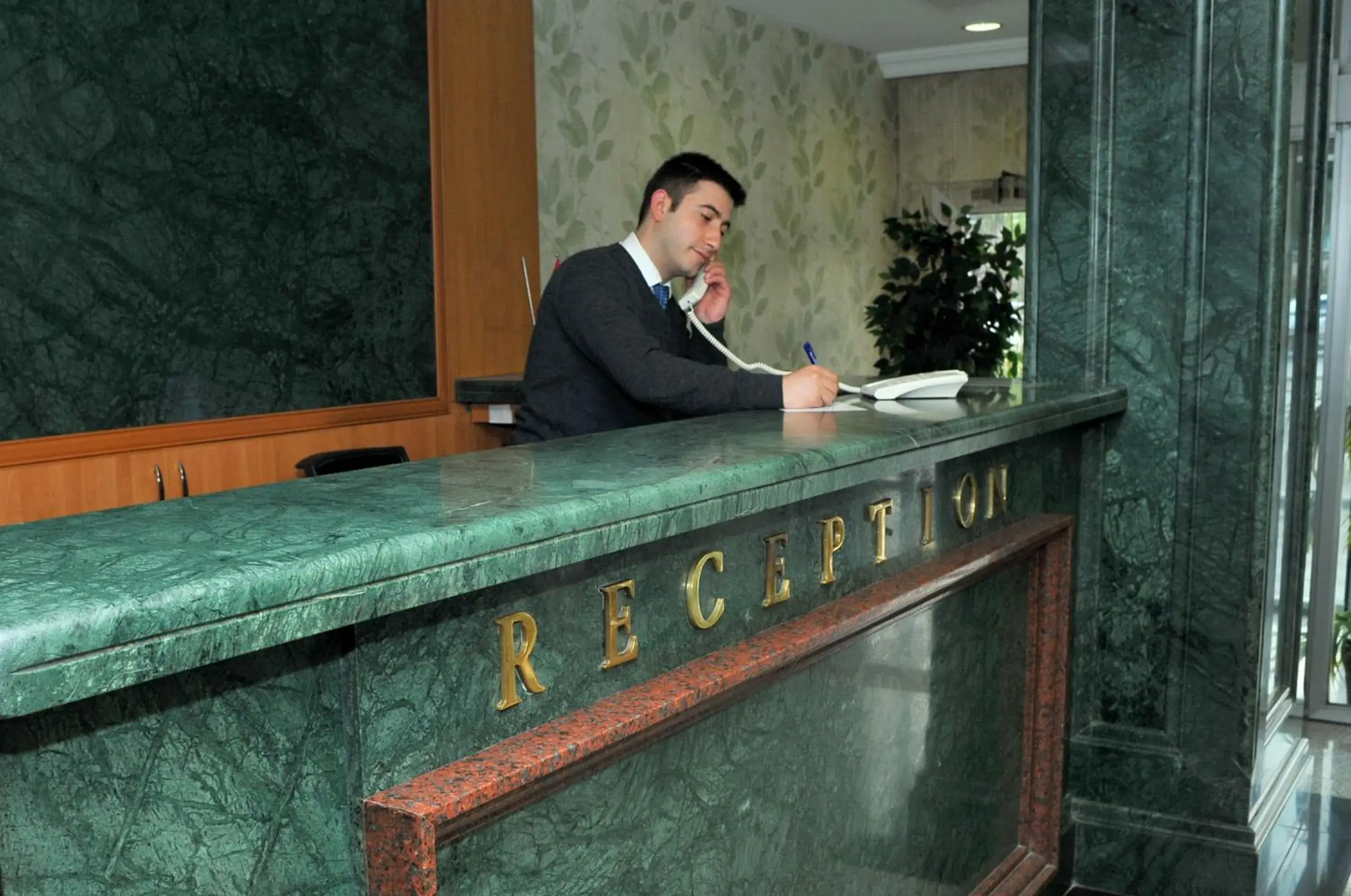 Lobby or reception in Lion City Hotel Ankara Lobby or reception in Lion City Hotel Ankara