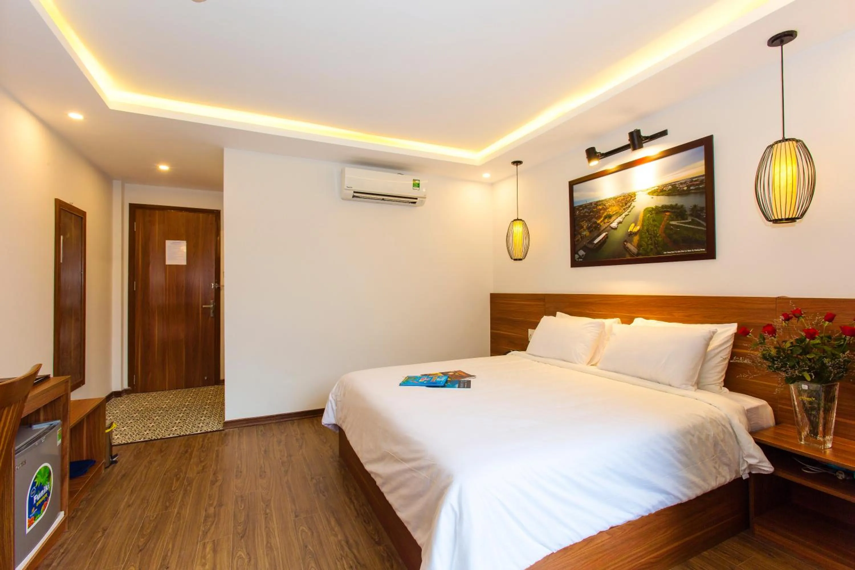 Bed in Riverside Impression Villa