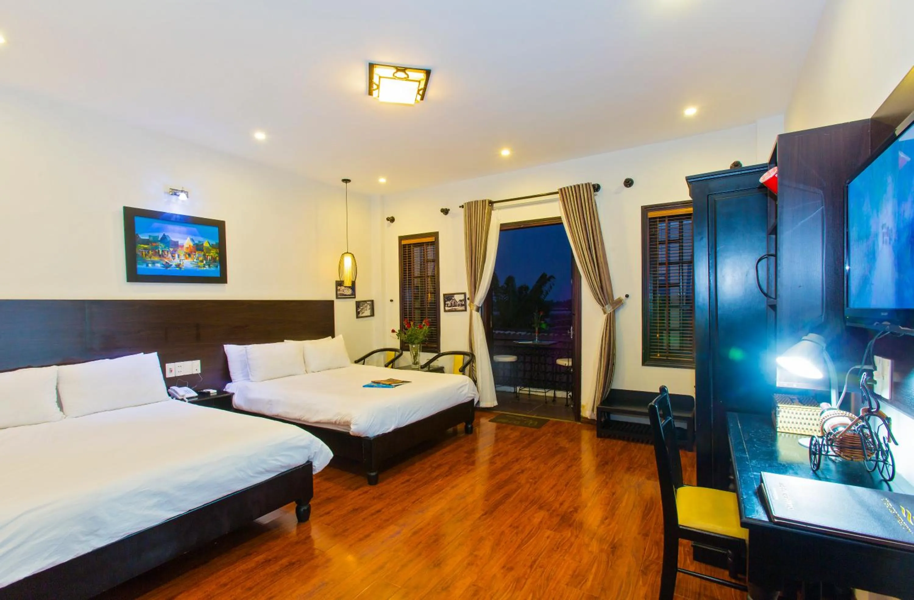 Bed in Riverside Impression Villa