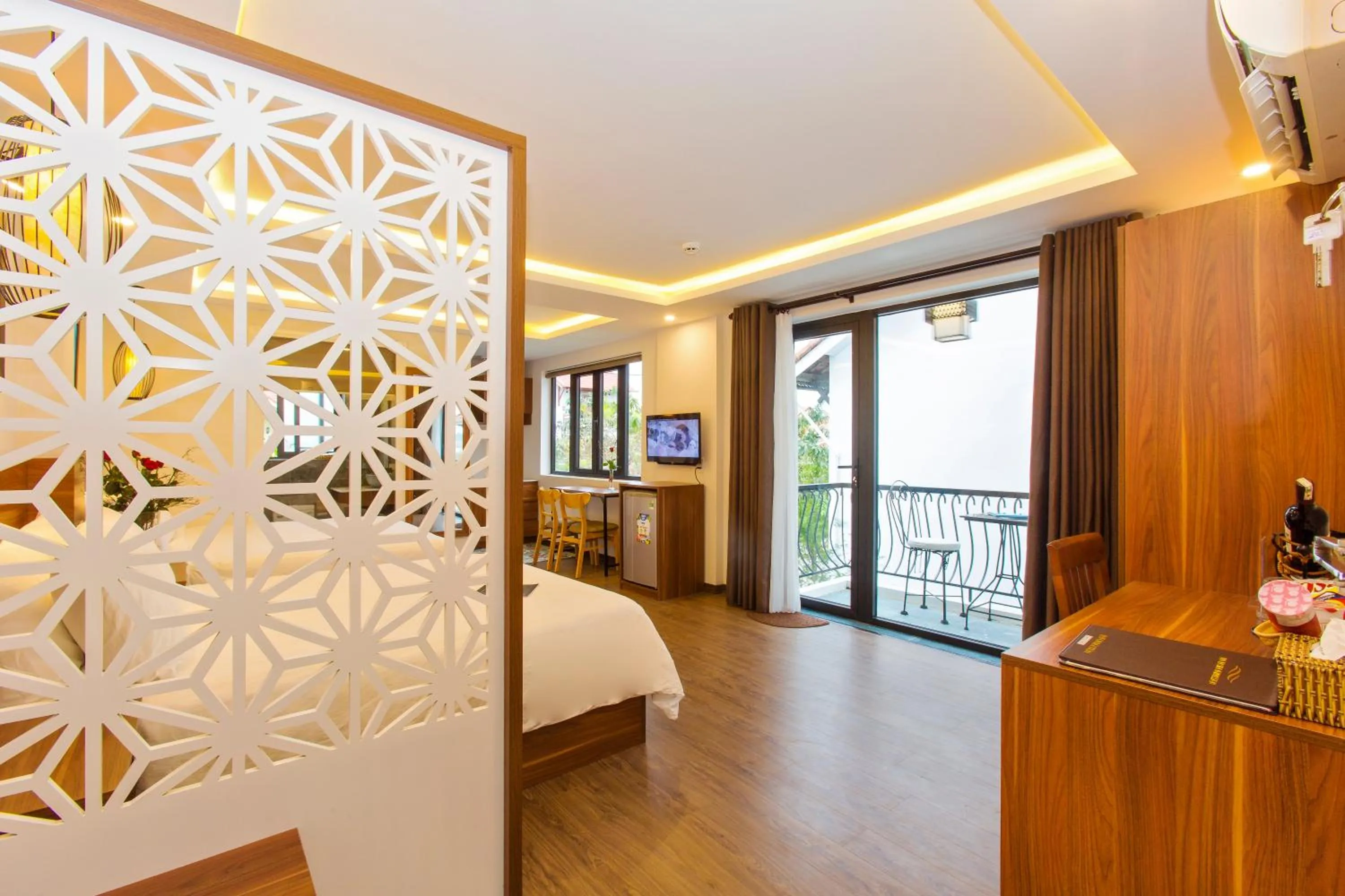 Bed in Riverside Impression Villa