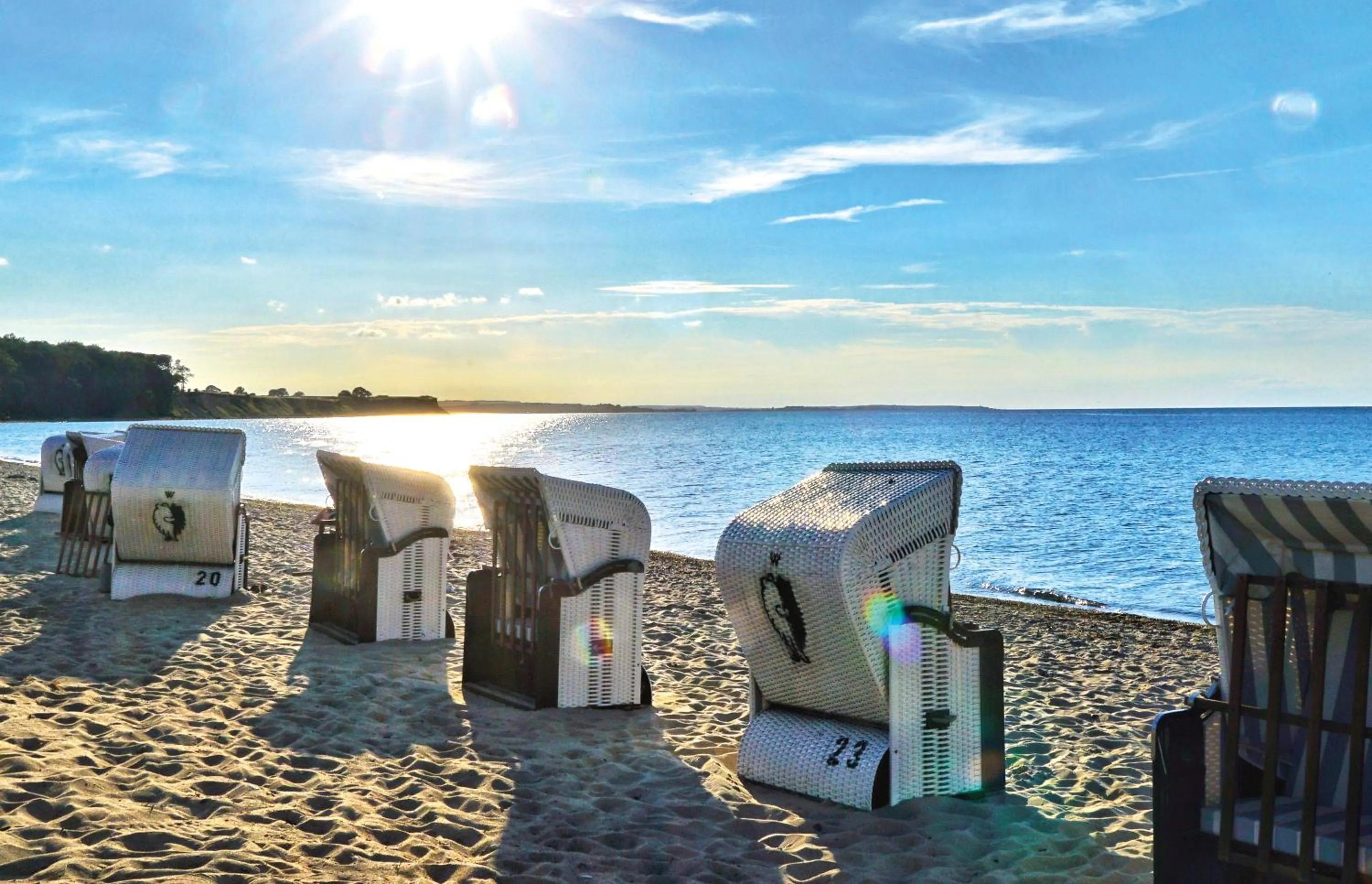 Beach in Weissenhaus Private Nature Luxury Resort