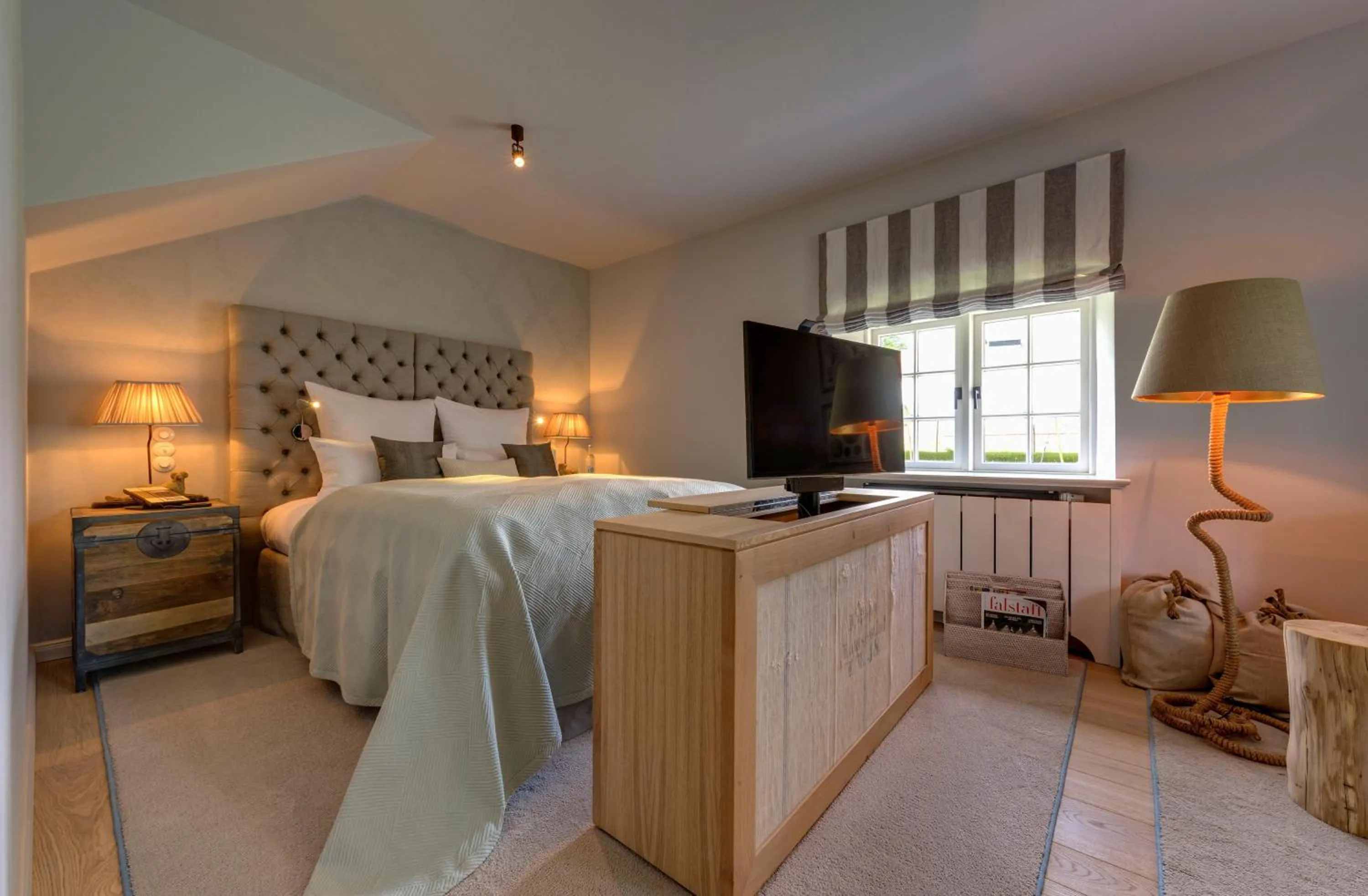 Photo of the whole room, Bed in Weissenhaus Private Nature Luxury Resort