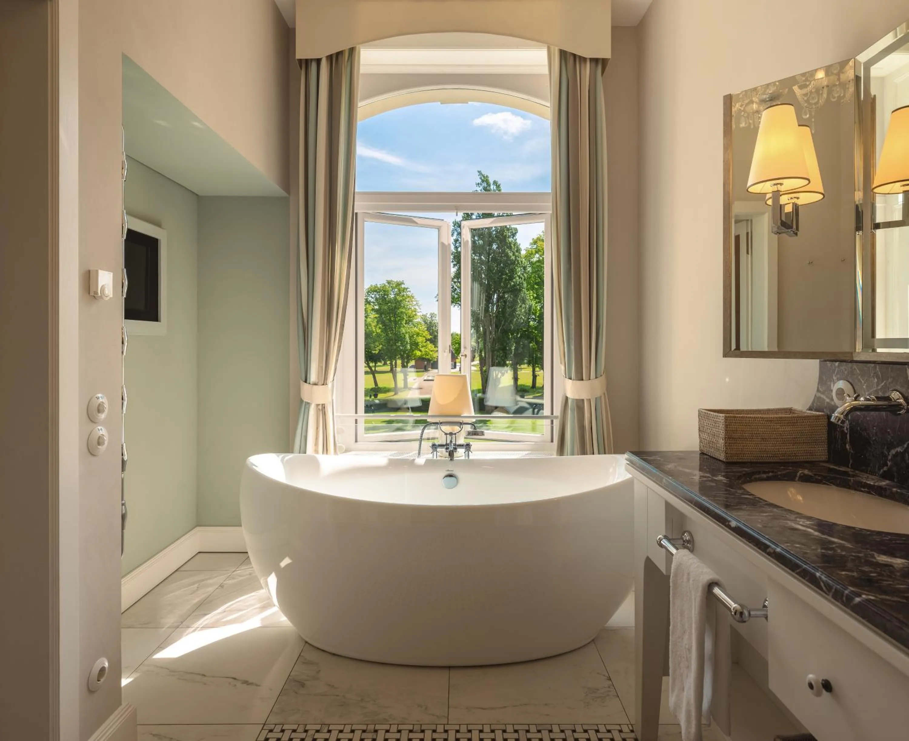 Bathroom in Weissenhaus Private Nature Luxury Resort