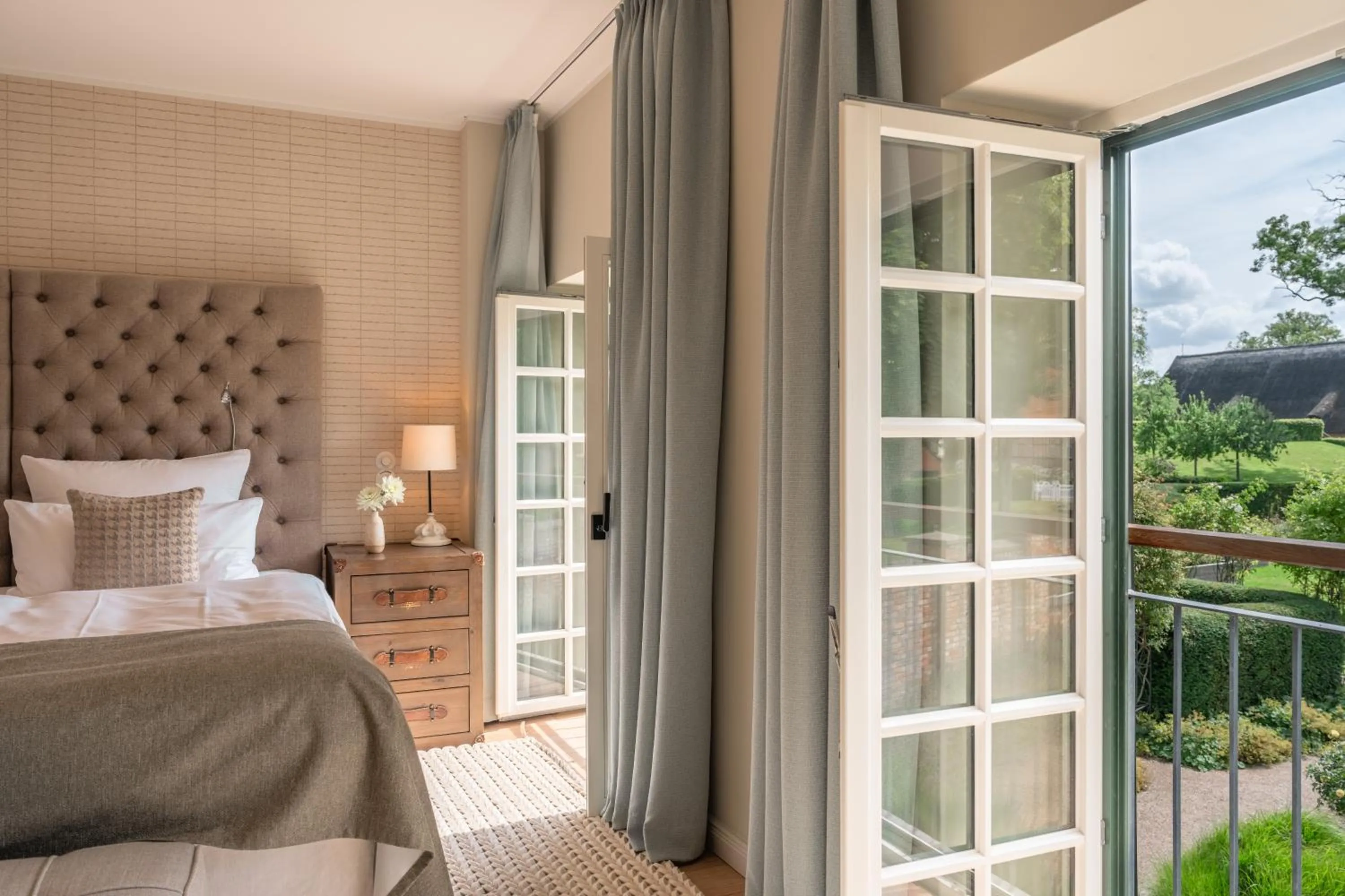 Photo of the whole room, Bed in Weissenhaus Private Nature Luxury Resort