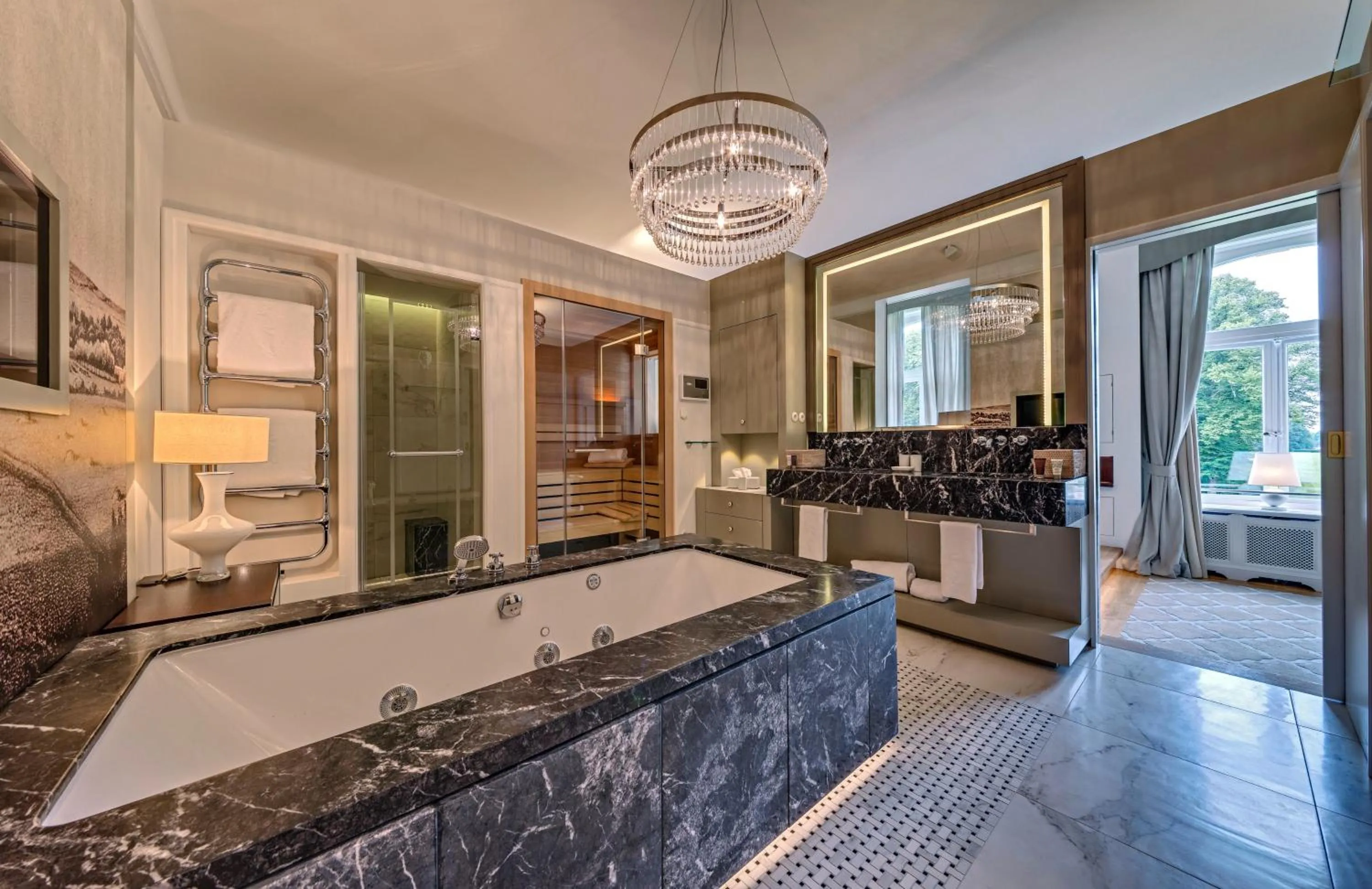 Bathroom in Weissenhaus Private Nature Luxury Resort