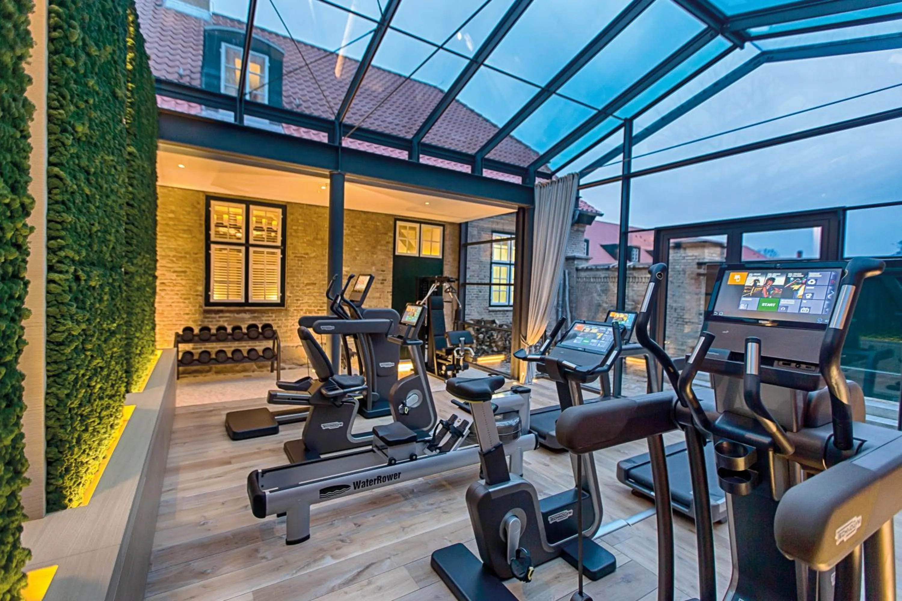 Fitness centre/facilities in Weissenhaus Private Nature Luxury Resort