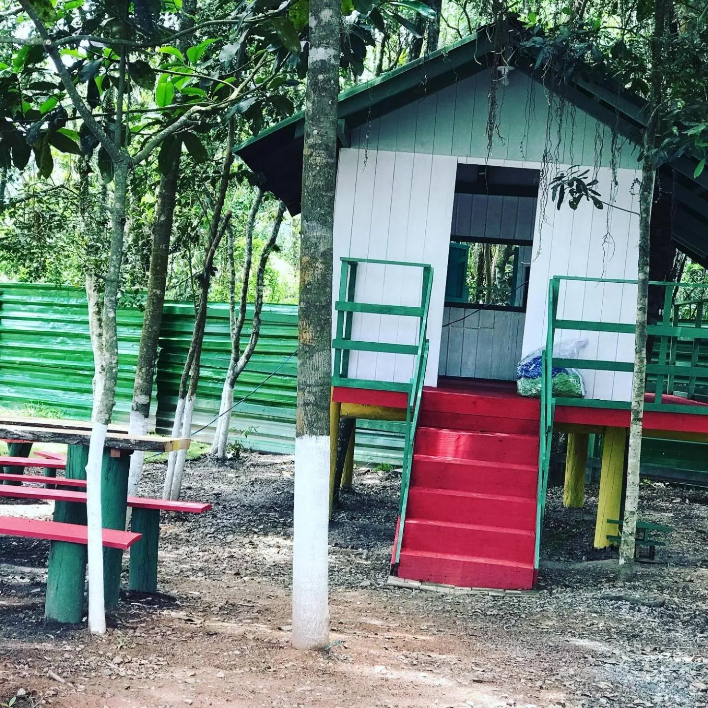 Children play ground in Paraiso do Estaleirinho - Balneario Camboriu