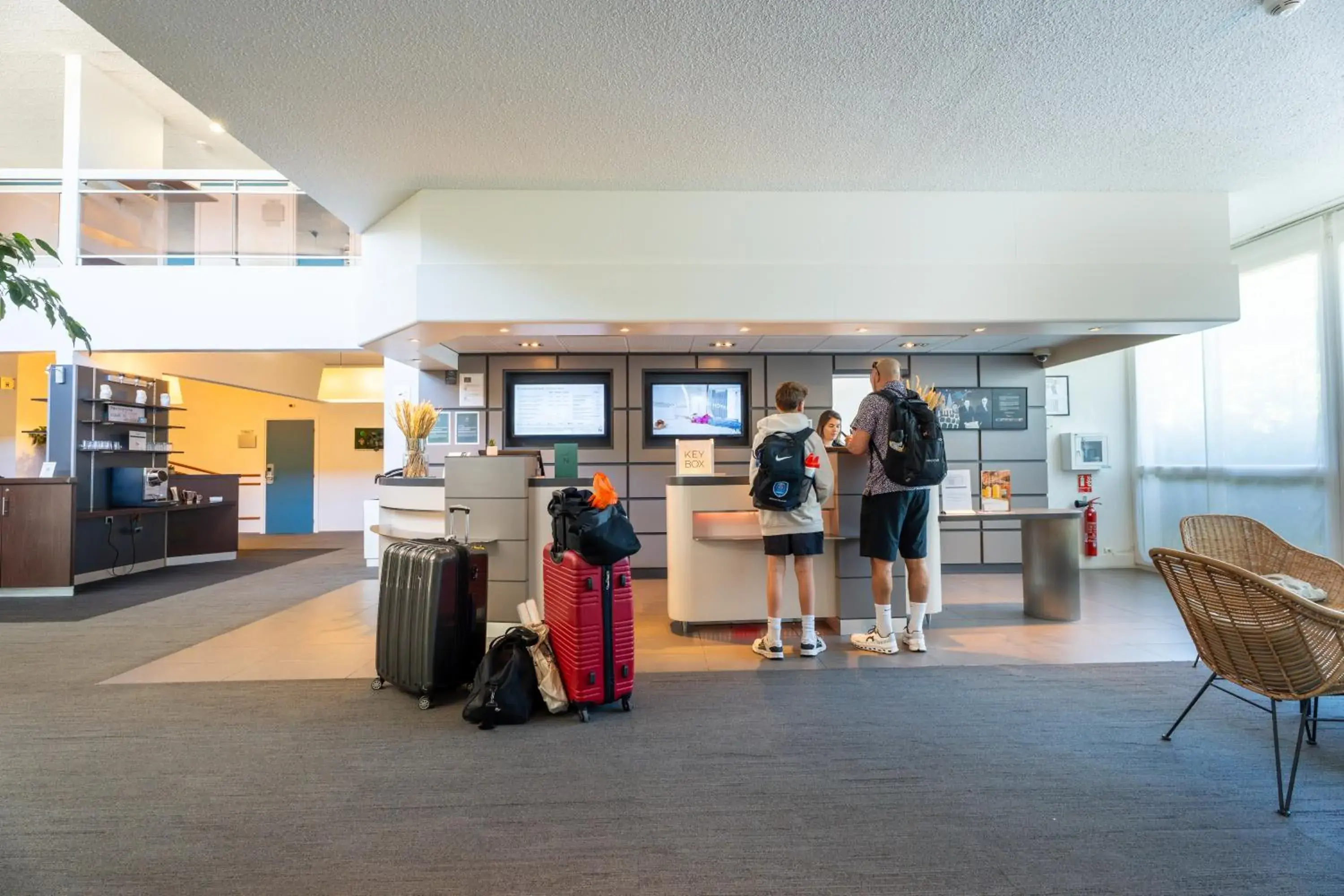 Lobby or reception in Novotel Poissy Orgeval Lobby or reception in Novotel Poissy Orgeval