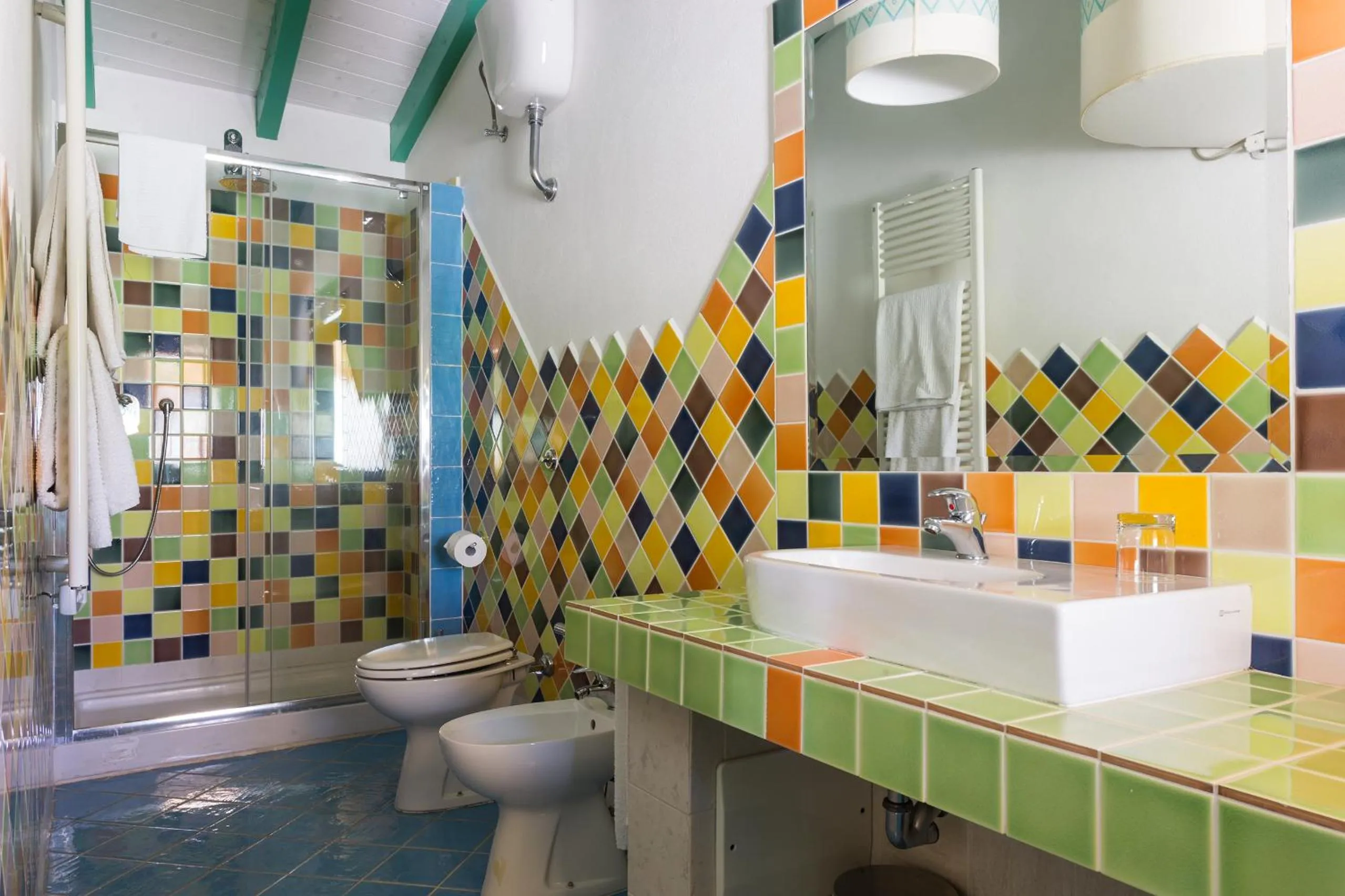 Bathroom in Locanda Da Renzo