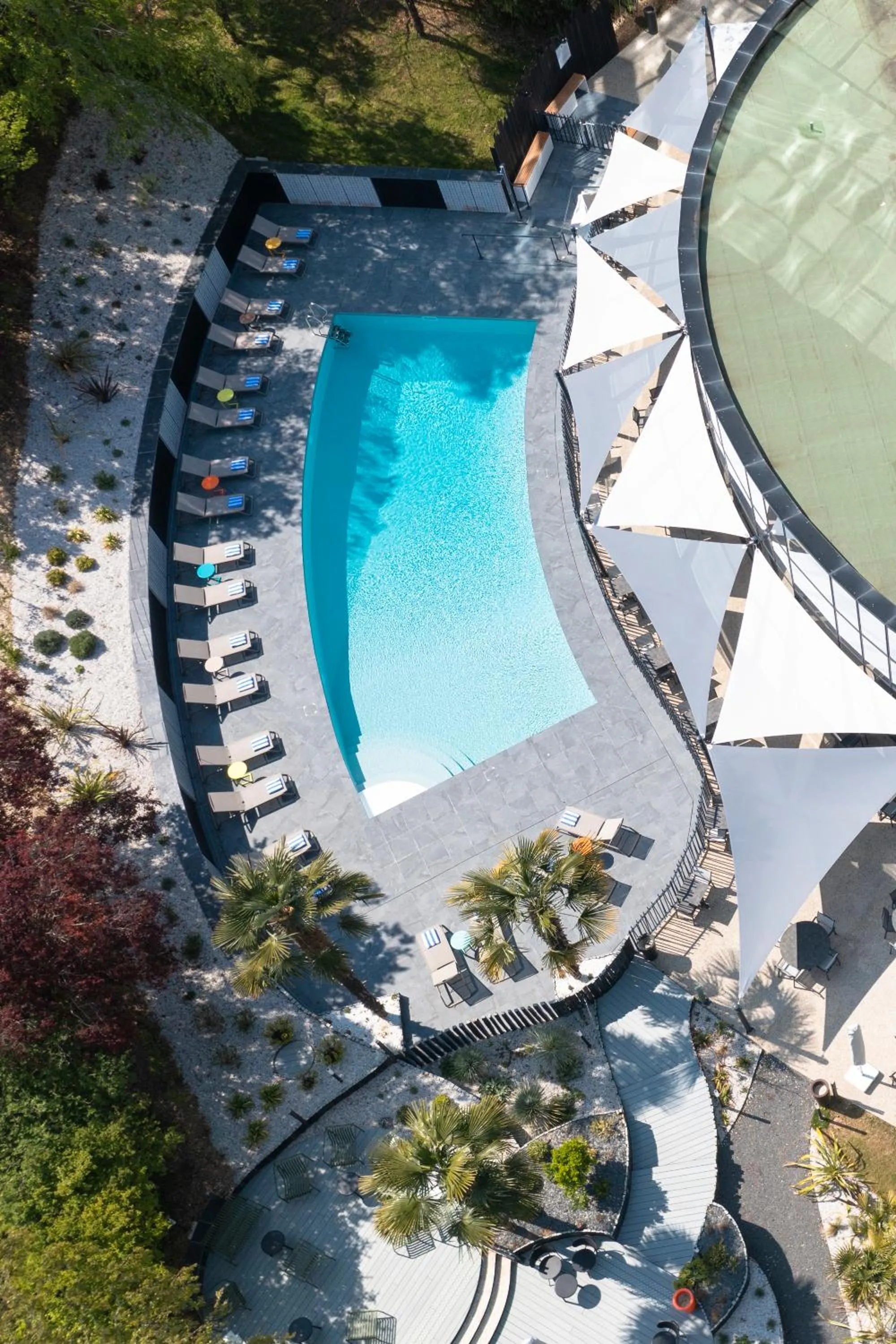 Bird's eye view in Novotel Poitiers Site du Futuroscope