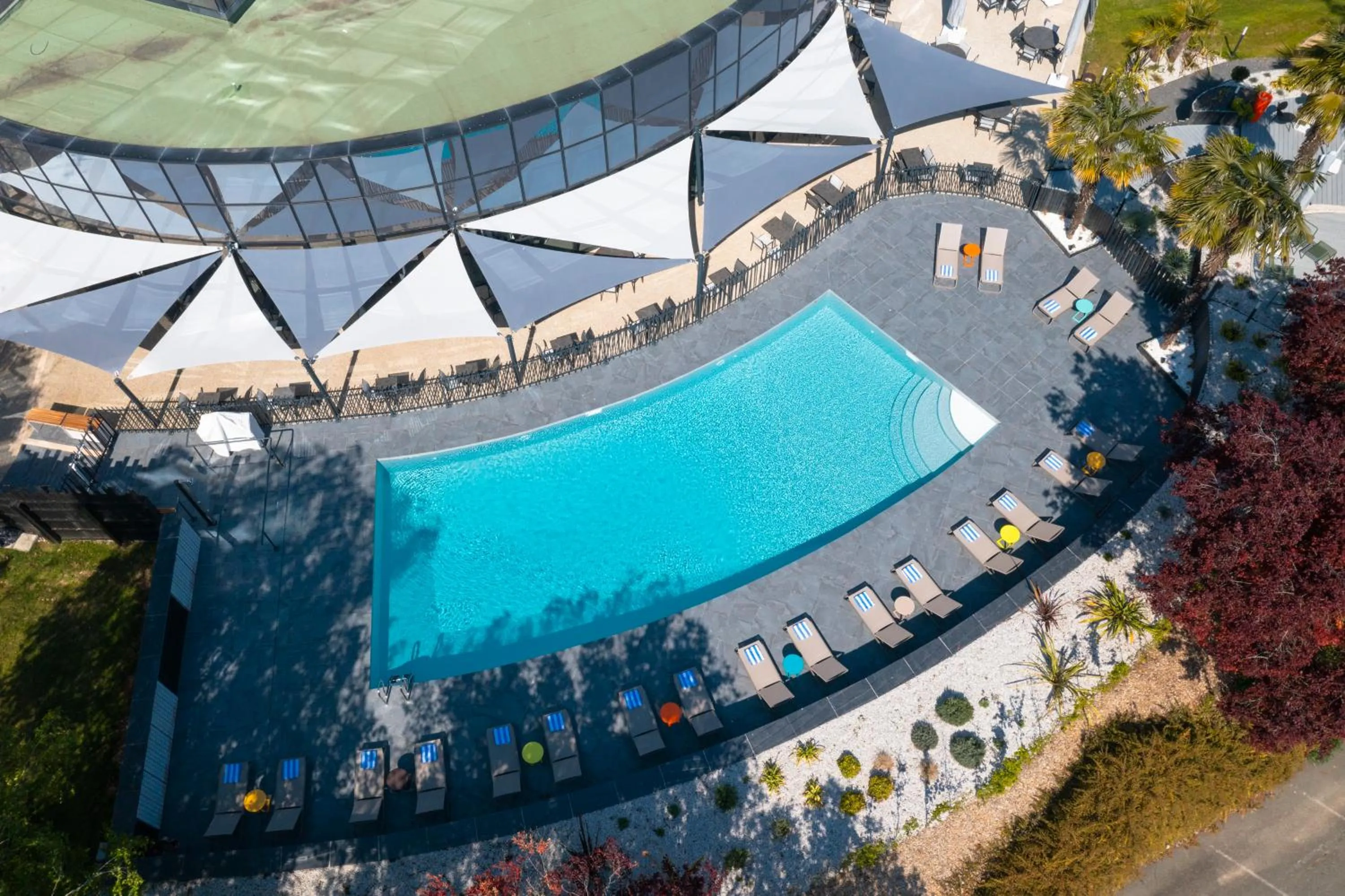 Bird's eye view in Novotel Poitiers Site du Futuroscope