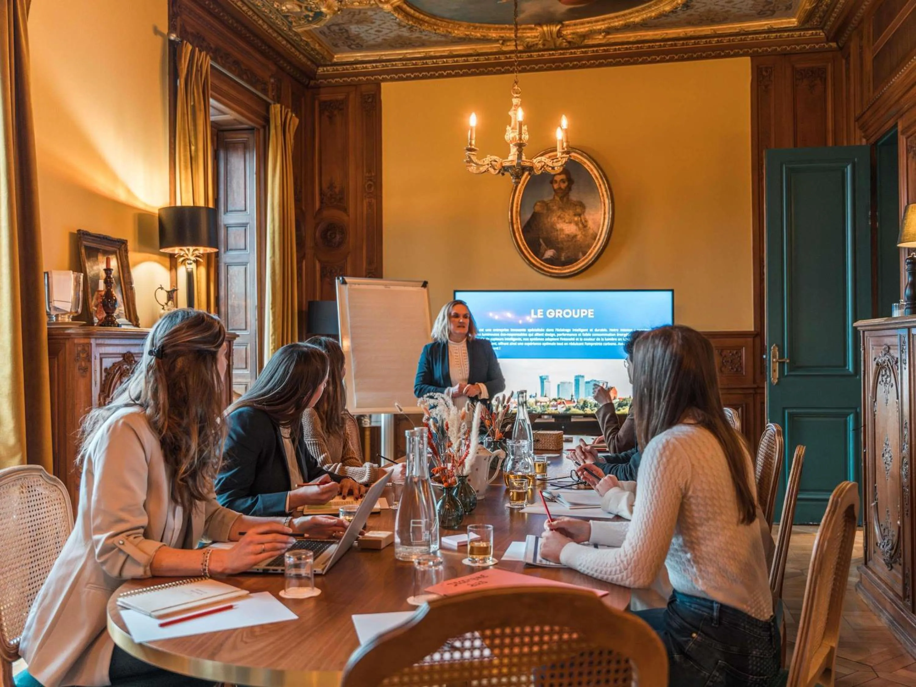 Meeting/conference room in Hotel Novotel Domaine de Maffliers - Paris Val-d'Oise