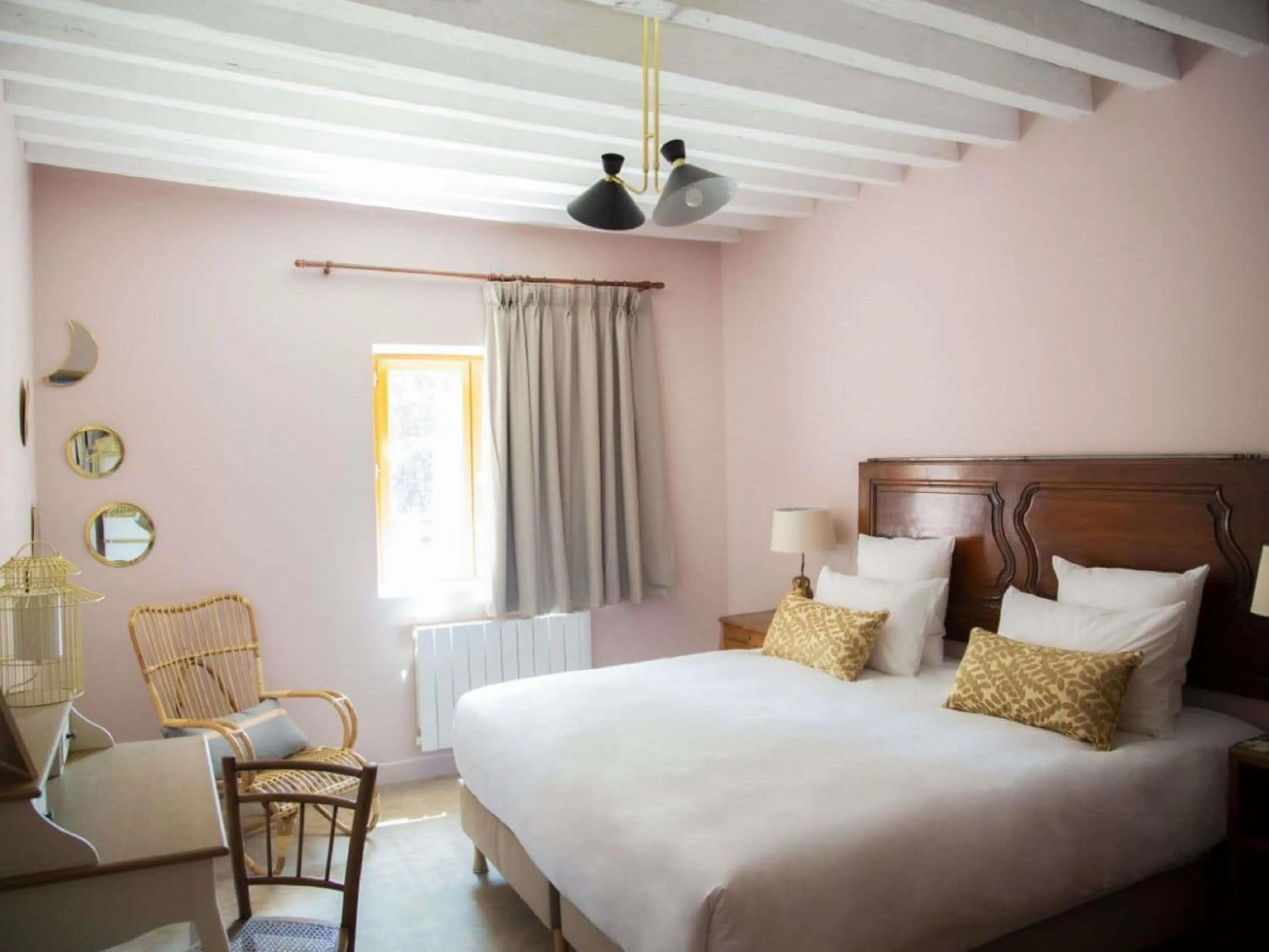 Bedroom, Bed in Hotel Novotel Domaine de Maffliers - Paris Val-d'Oise