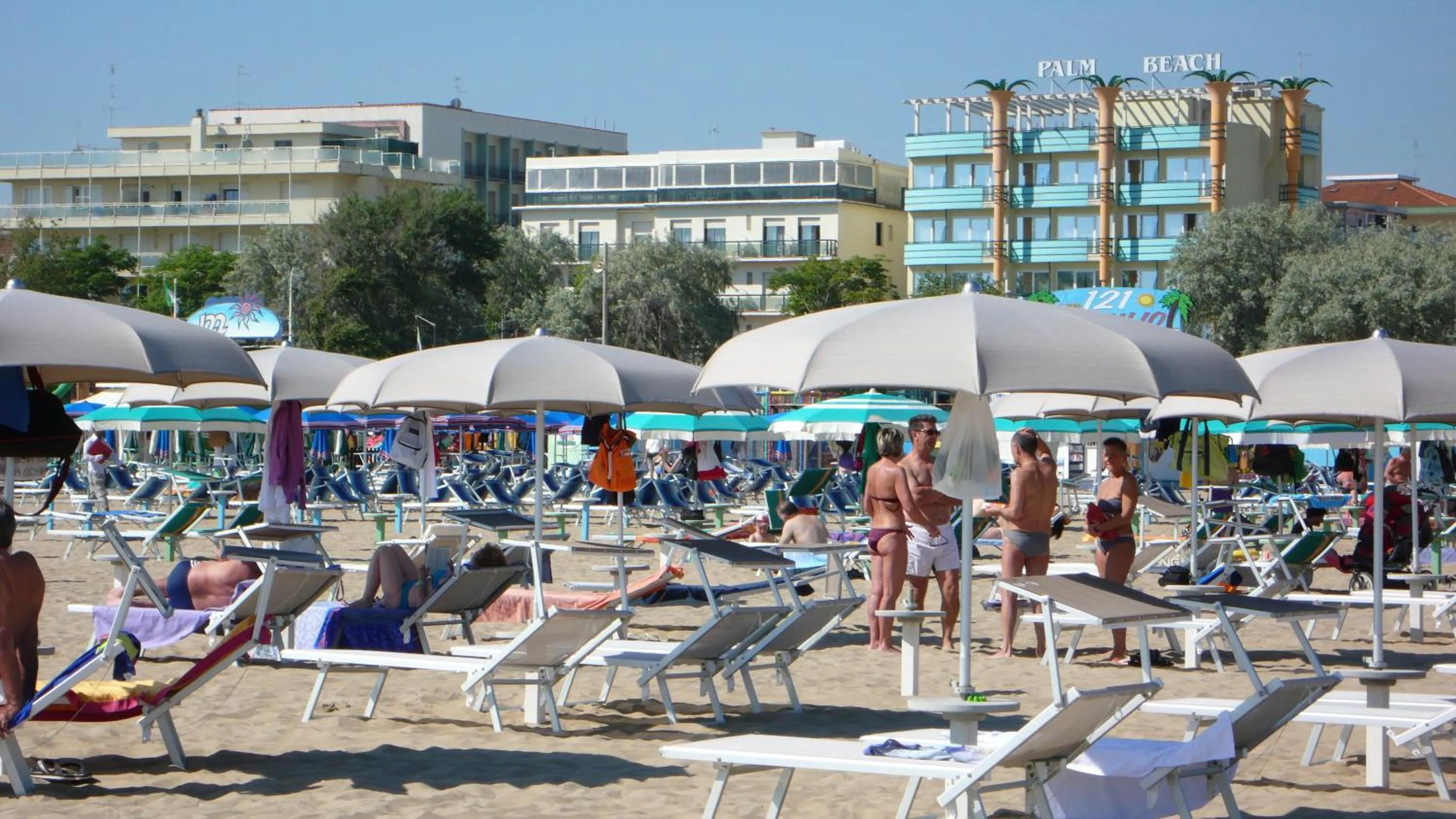Beach in Hotel Vistamare