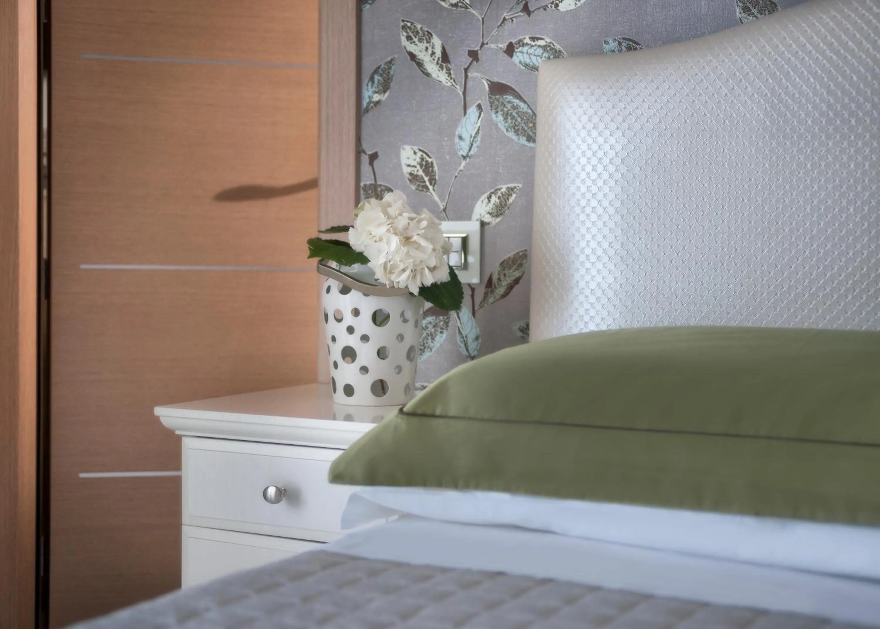 Decorative detail, Bed in Hotel Vistamare