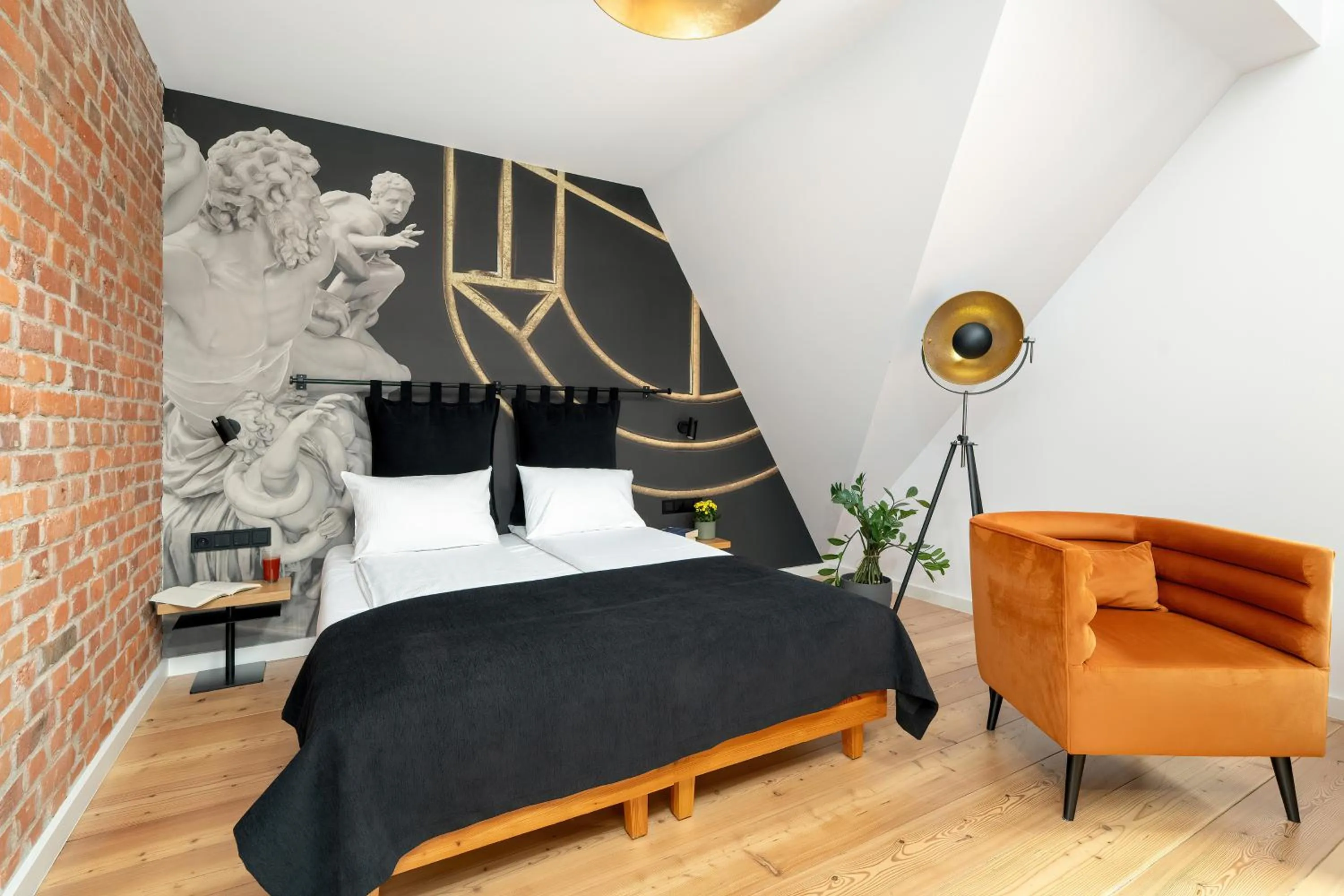 Living room, Bed in Apartamenty Schoeps Residence by Noclegi Renters