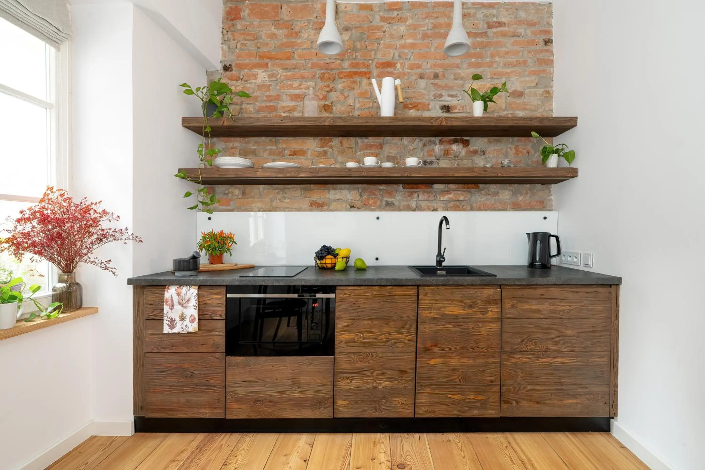 Kitchen or kitchenette in Apartamenty Schoeps Residence by Noclegi Renters