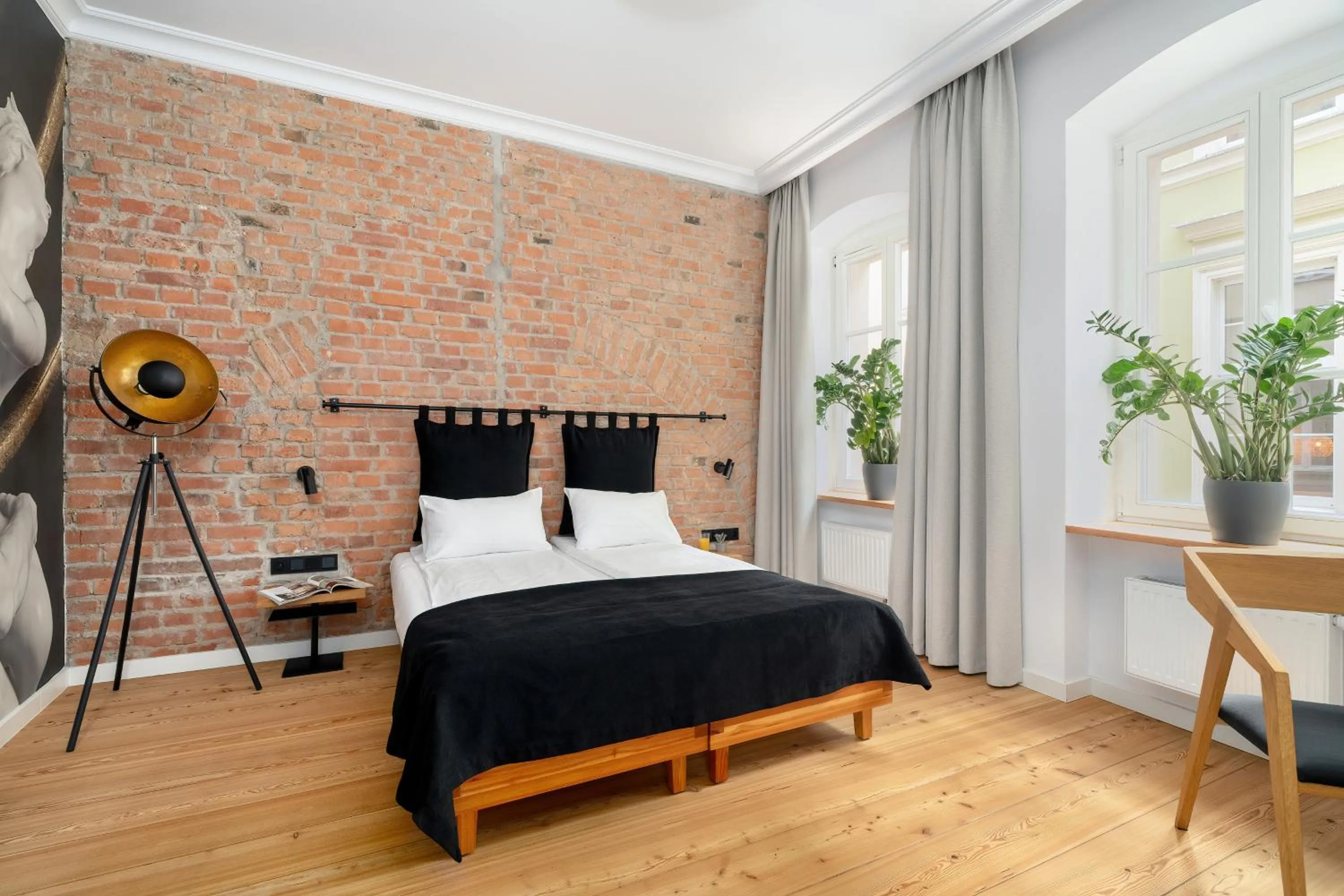 Bed in Apartamenty Schoeps Residence by Noclegi Renters