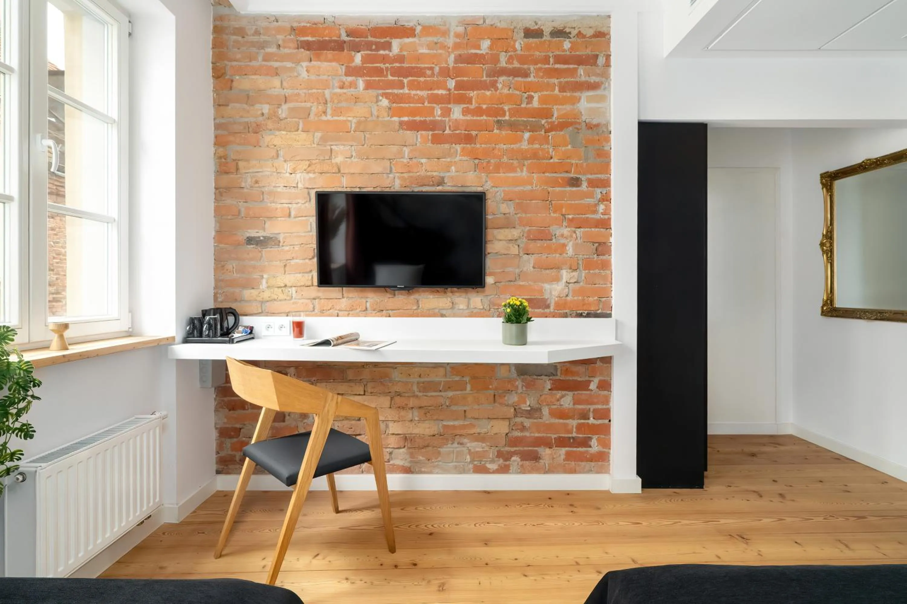 TV and multimedia in Apartamenty Schoeps Residence by Noclegi Renters