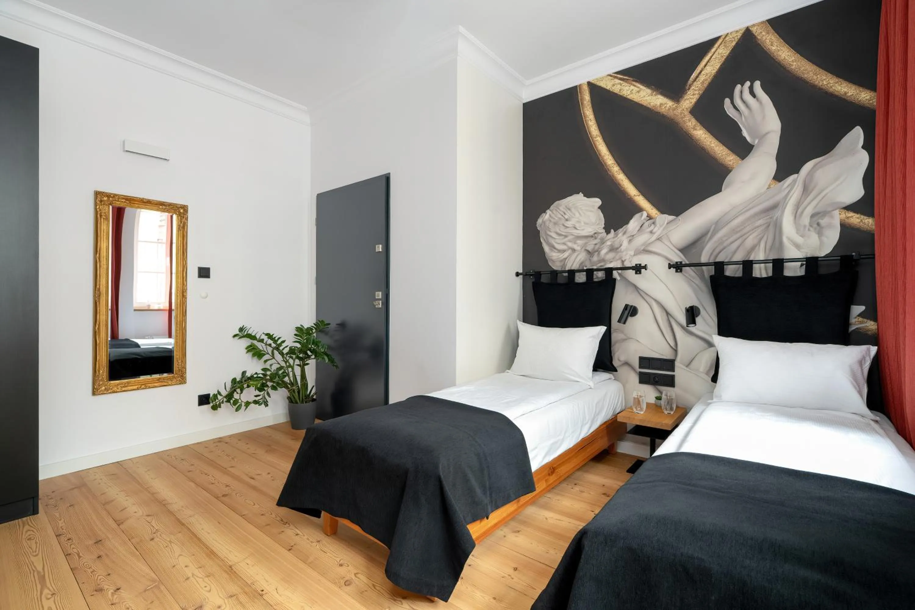 Bed in Apartamenty Schoeps Residence by Noclegi Renters