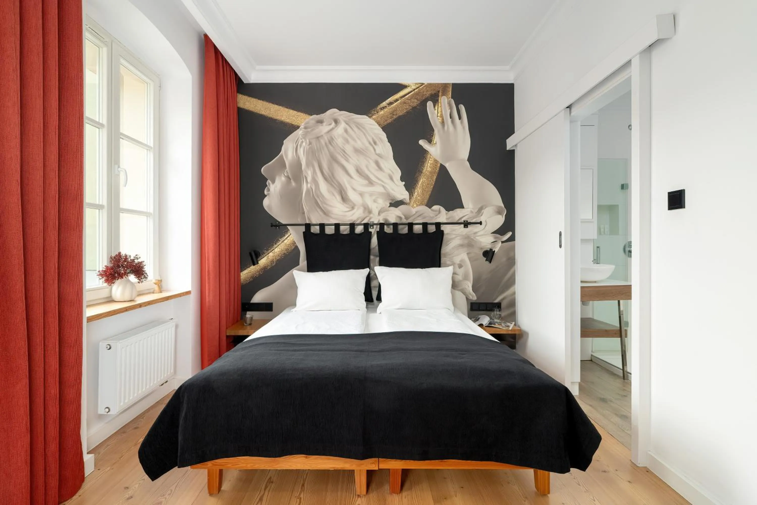 Bed in Apartamenty Schoeps Residence by Noclegi Renters