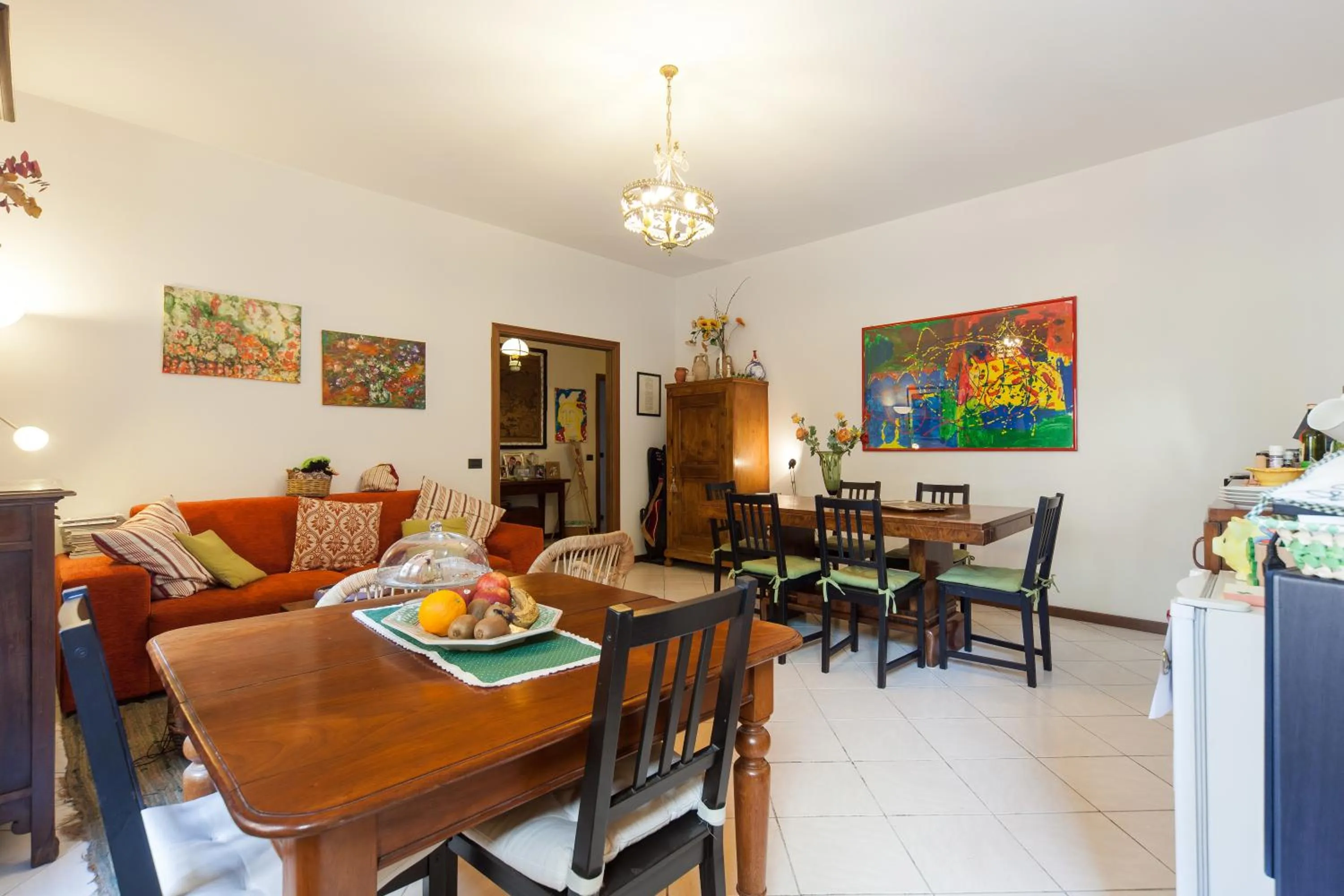 Living room in Al Quadrifoglio Bed & Breakfast