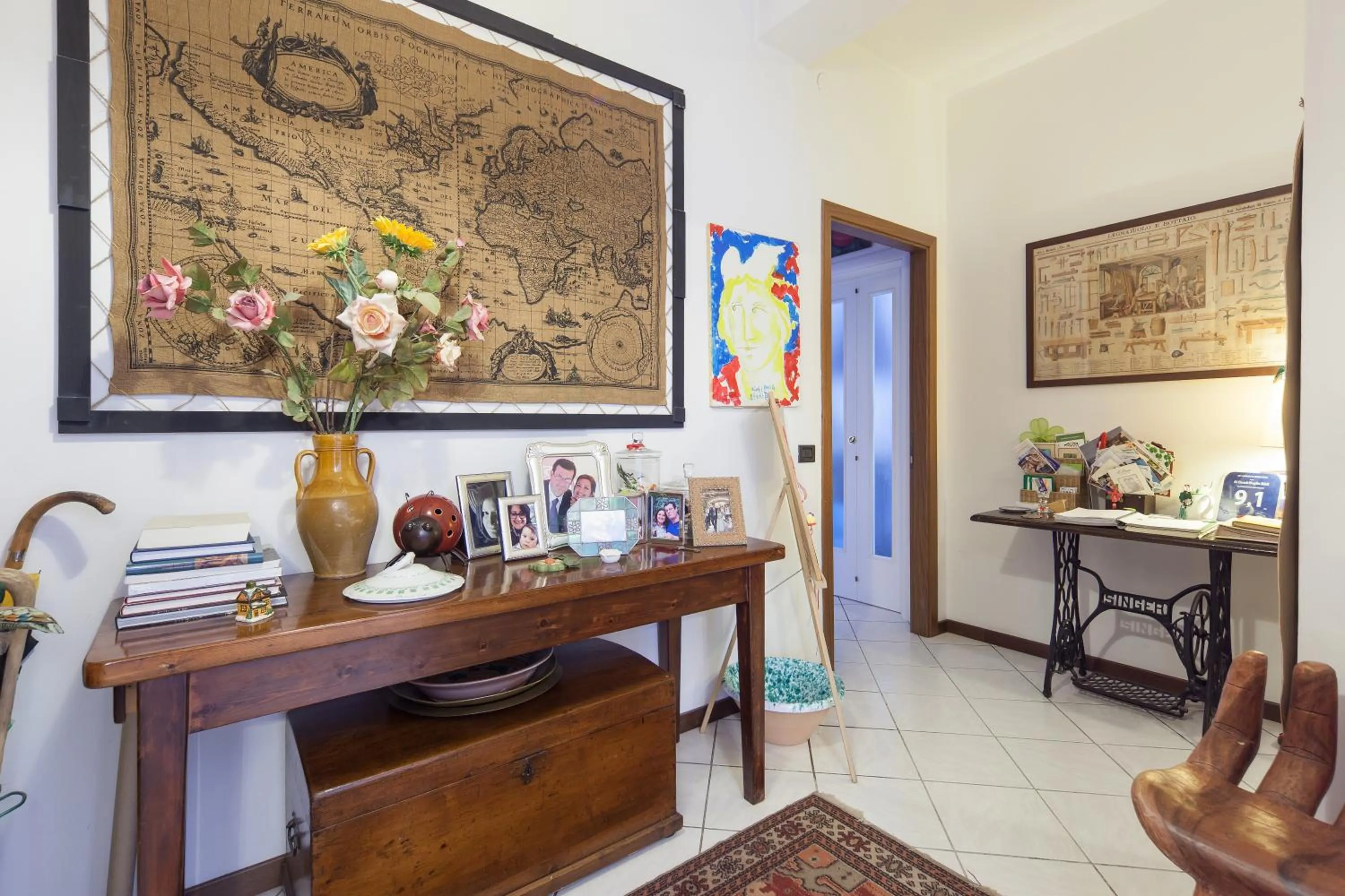 Lobby or reception in Al Quadrifoglio Bed & Breakfast